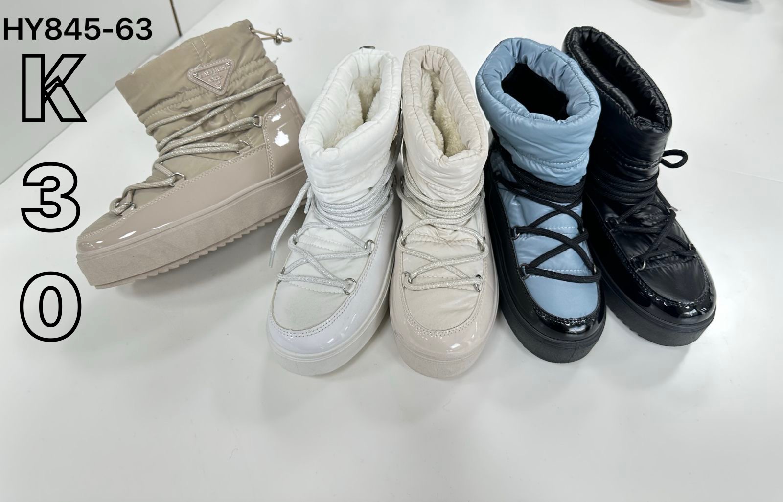 Buty Śniegowce Damskie (36-41, 12par)