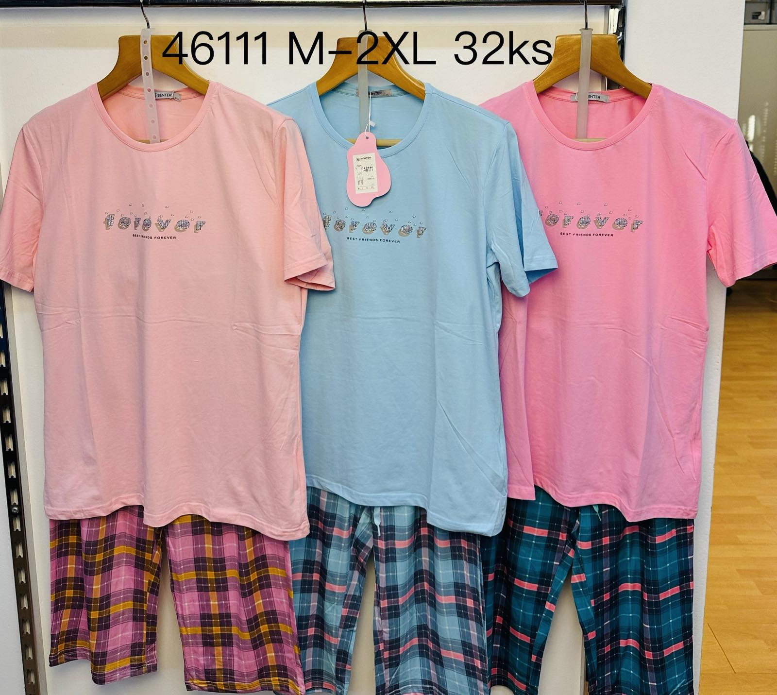 Piżamy  damskie , Size m-2xl, paczka 16szt ,nix kolor