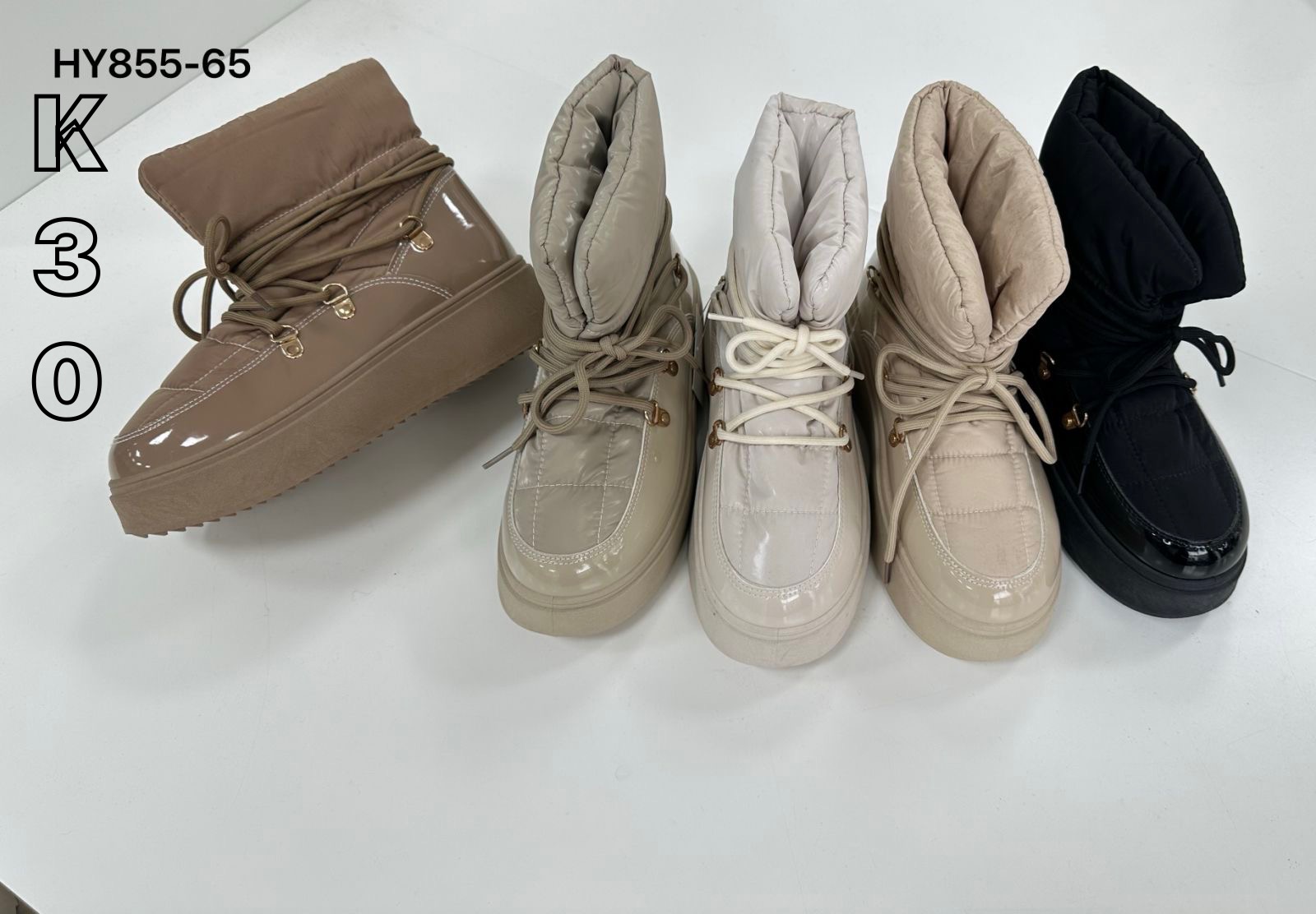 Buty Śniegowce Damskie (36-41, 12par)