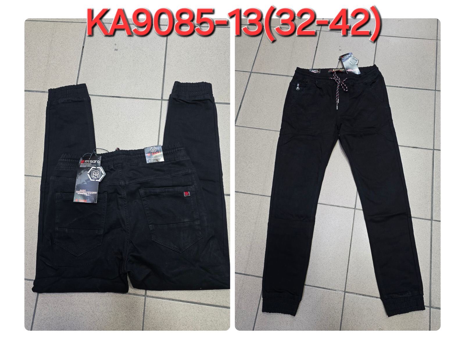 Spodnie JEANSOWE MĘSKA , Size 32-42, paczka 10szt ,1kolor