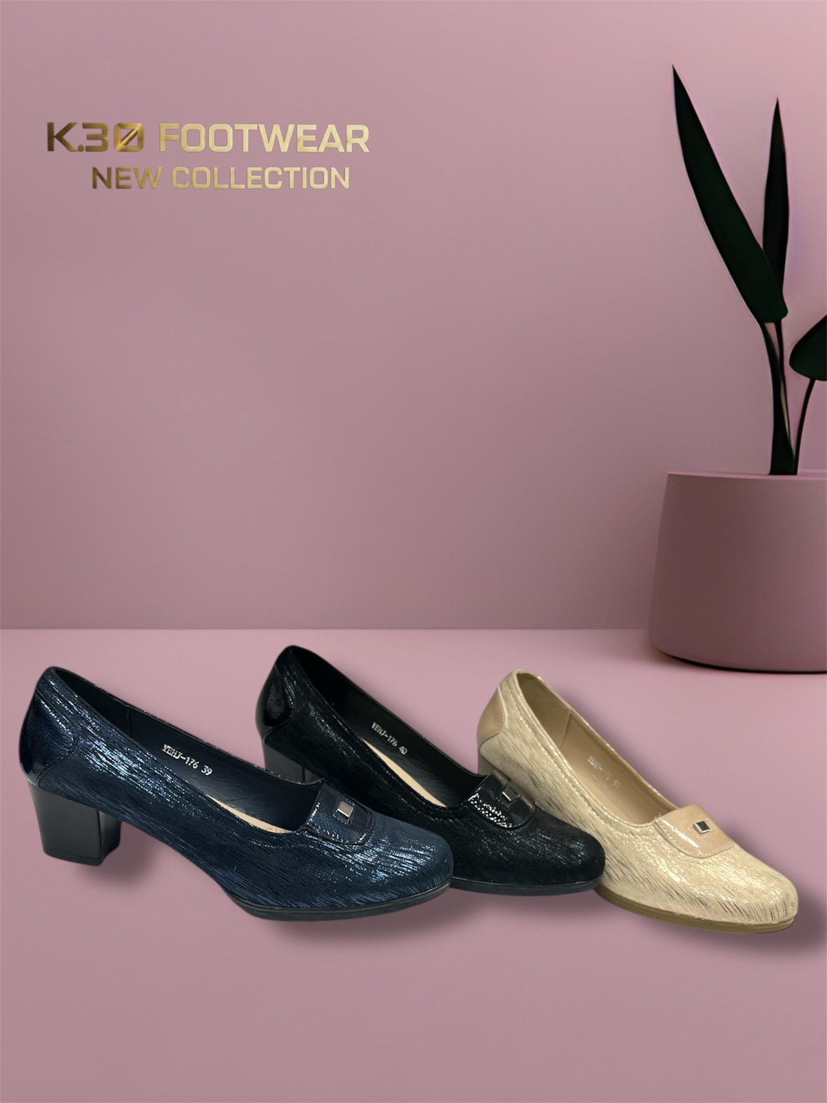 Czółenka Damskie (36-41, 12par)