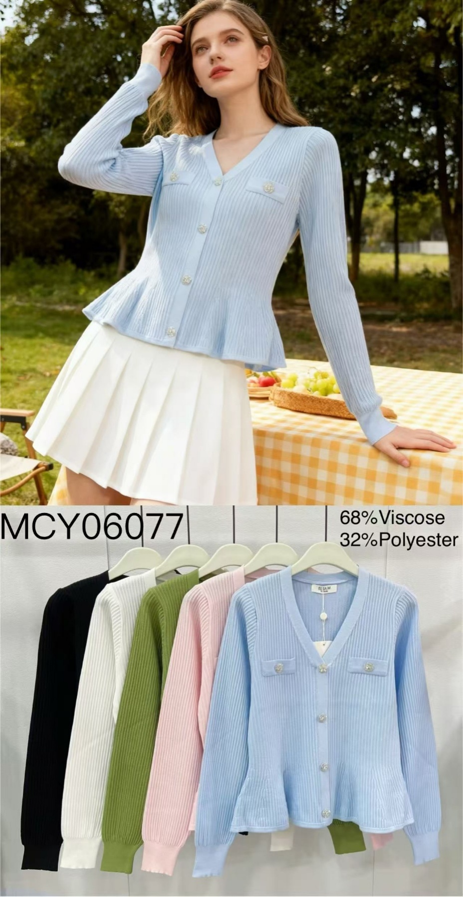 Swetry Damskie , Size uni, paczka 6szt ,mix kolor