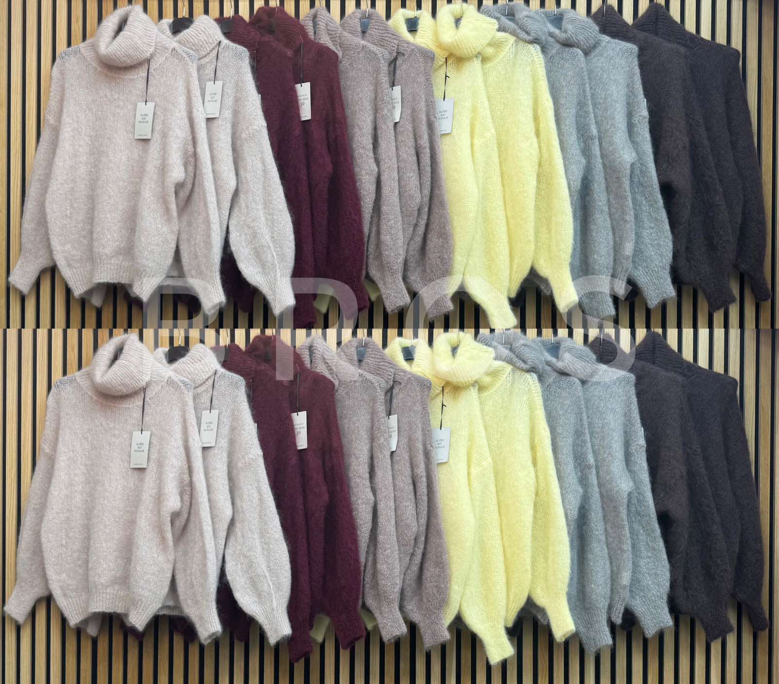 Swetry Damskie wloskie, Size uni, paczka 6szt ,mix kolor