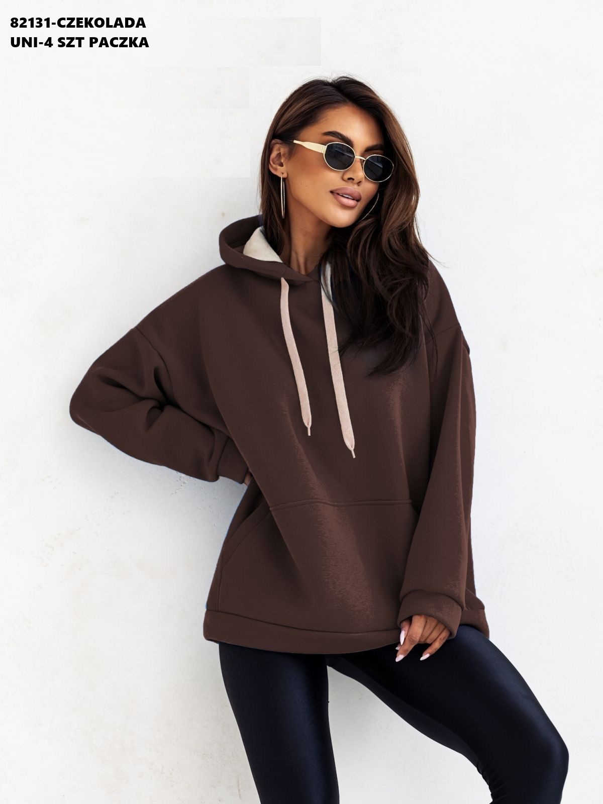 Bluzy Damskie polskie, Size uni, paczka 4szt,1kolor