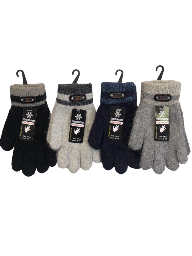 Rękawiczki Damski, paczka 12szt,mix kolor