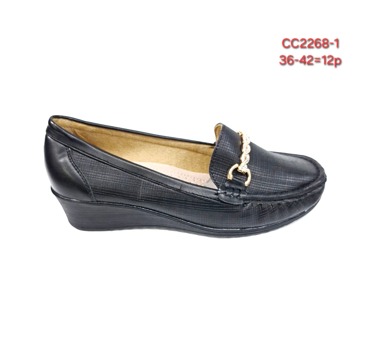 Buty Babcine Półbuty Damskie (36-42, 12par)