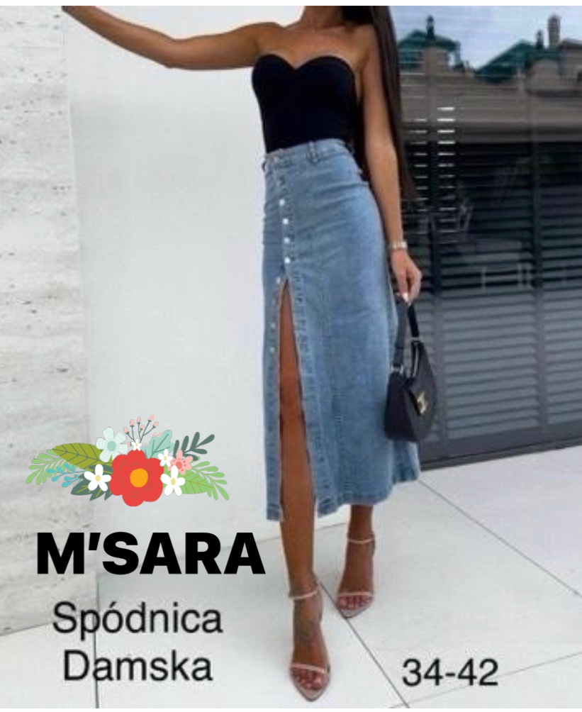 Spódnica damskie , Size 34-42,paczka 10szt,1kolor