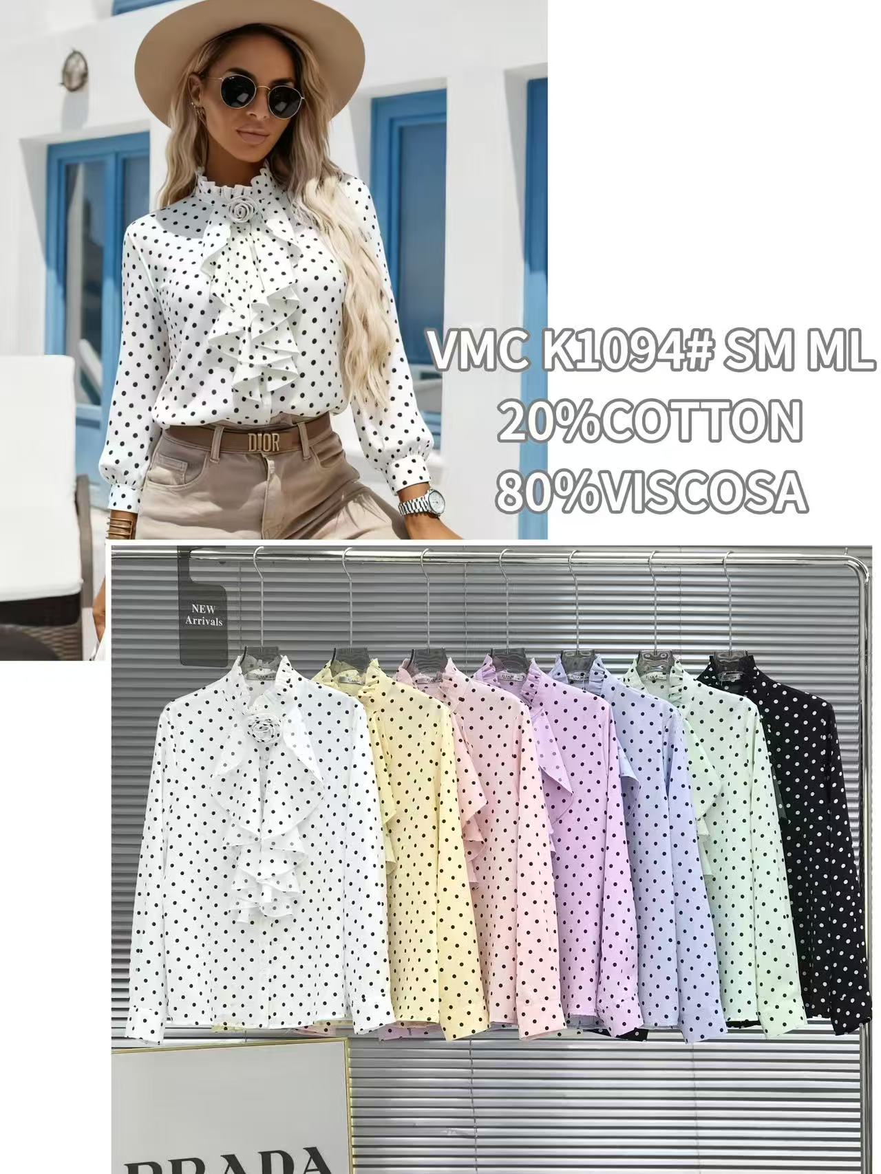 Bluzki damskie , Size s-l,paczka 12szt,mix kolor