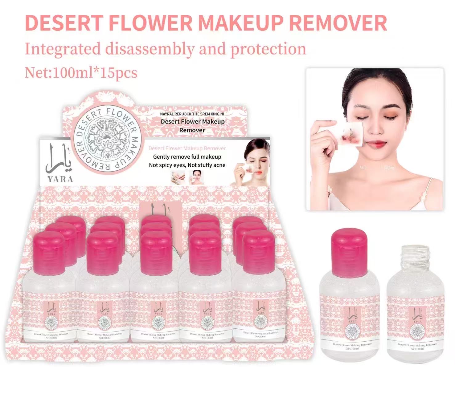 YARA - Płyn do demakijażu "Kwiat Pustyni", 24szt/Paczka