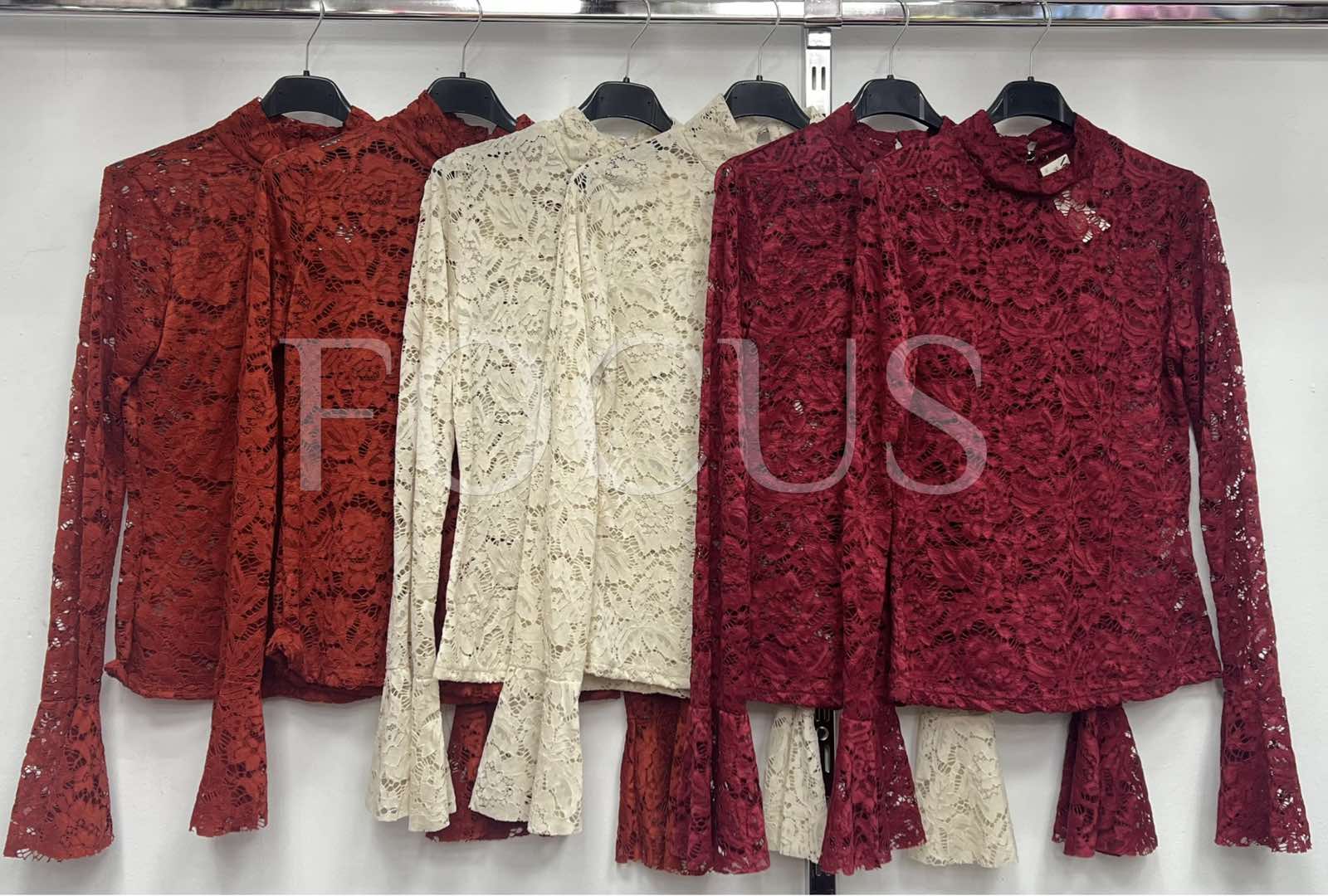 Bluzki Damskie WŁOSKA , Size uni, paczka 6szt ,mix kolor