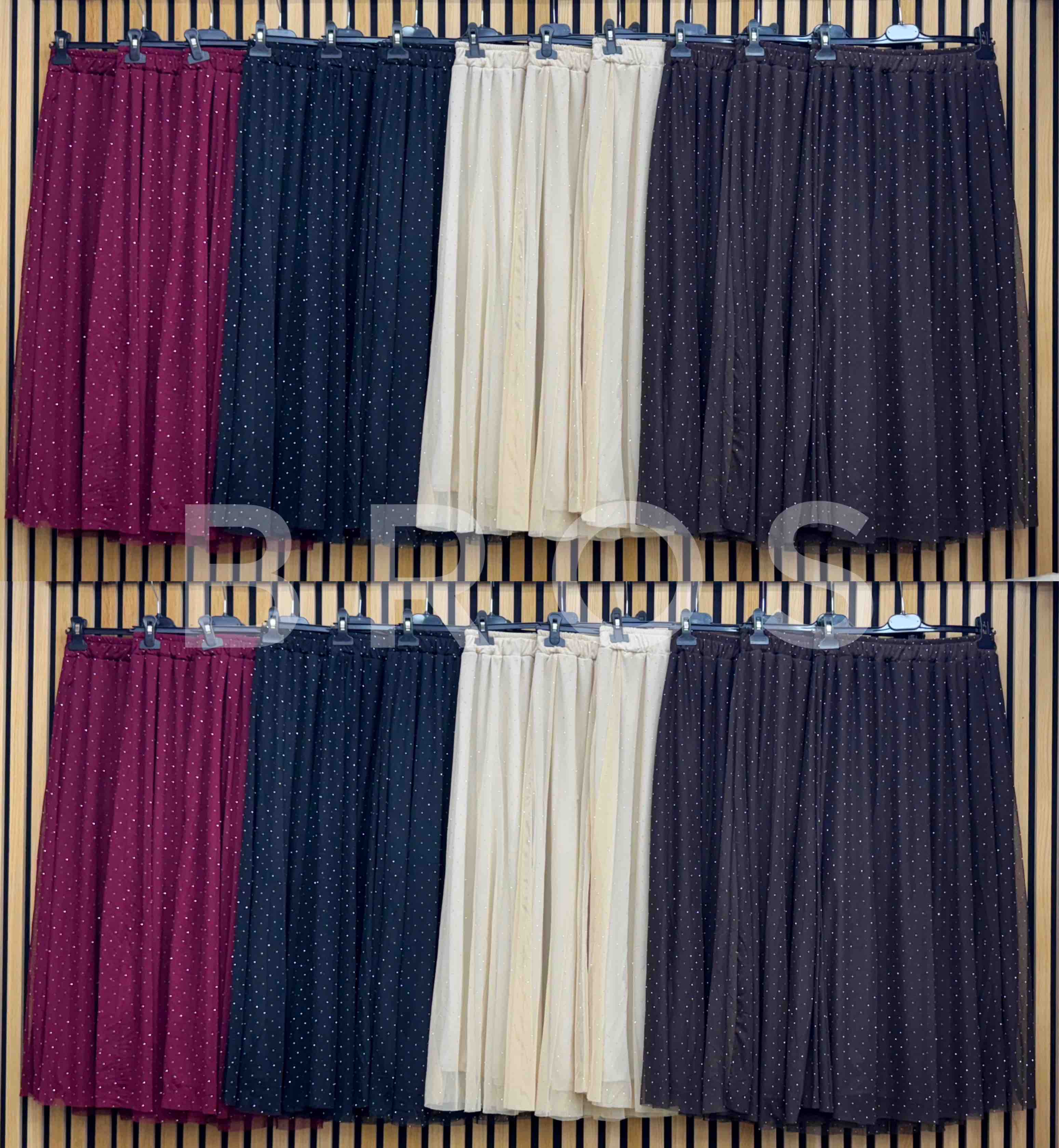 Spódnica  Damskie wloskie, Size uni, paczka 6szt ,mix kolor