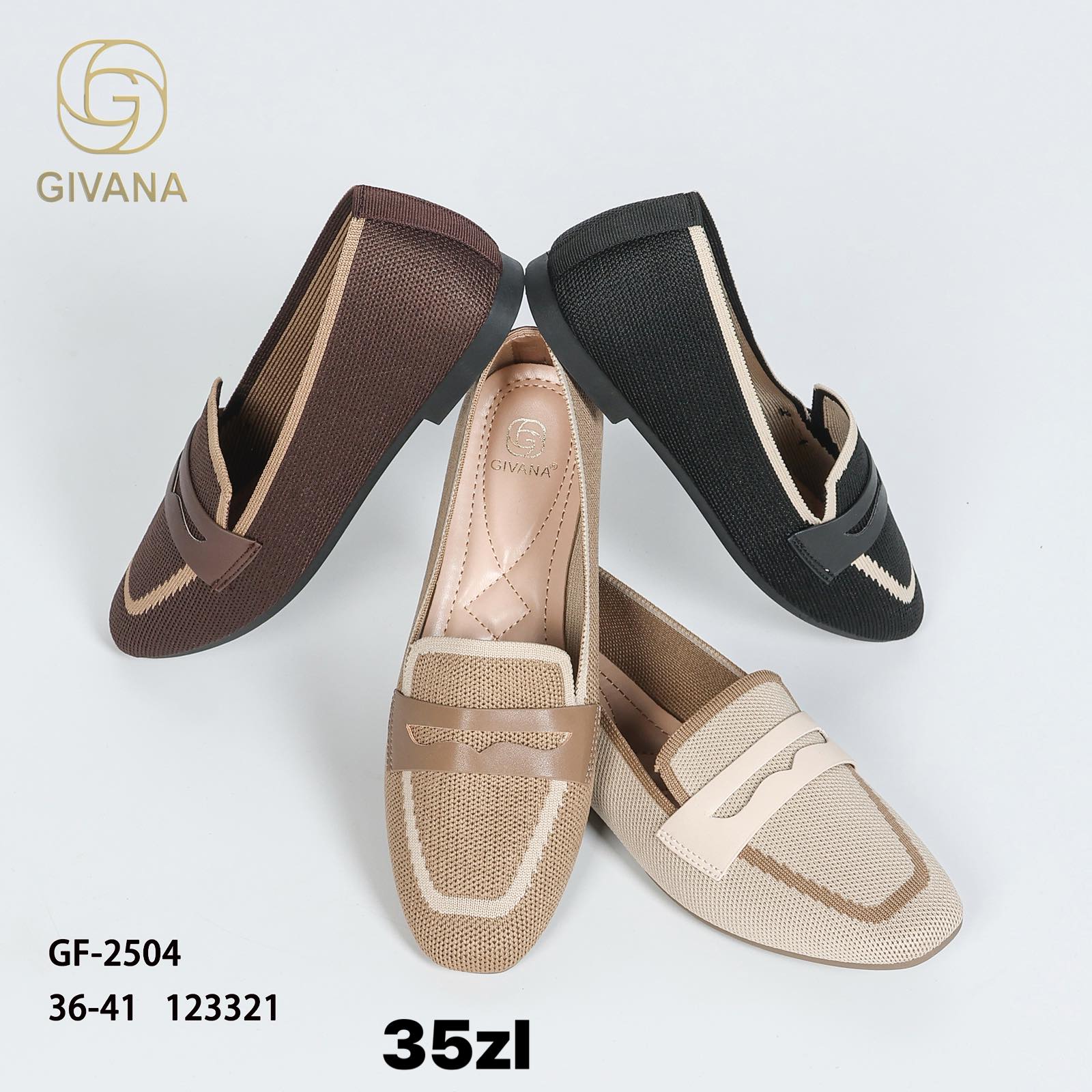 Buty Półbuty Damskie (36-41, 12par)