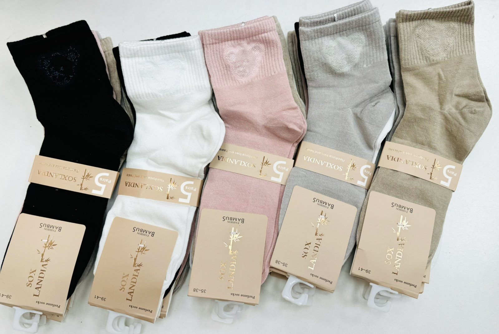 SKARPETY / STOPKI DAMSKIE.SIZE 35-41(40PAR/PACZKA) KOLOR JAK NA ZDZIĘCIU