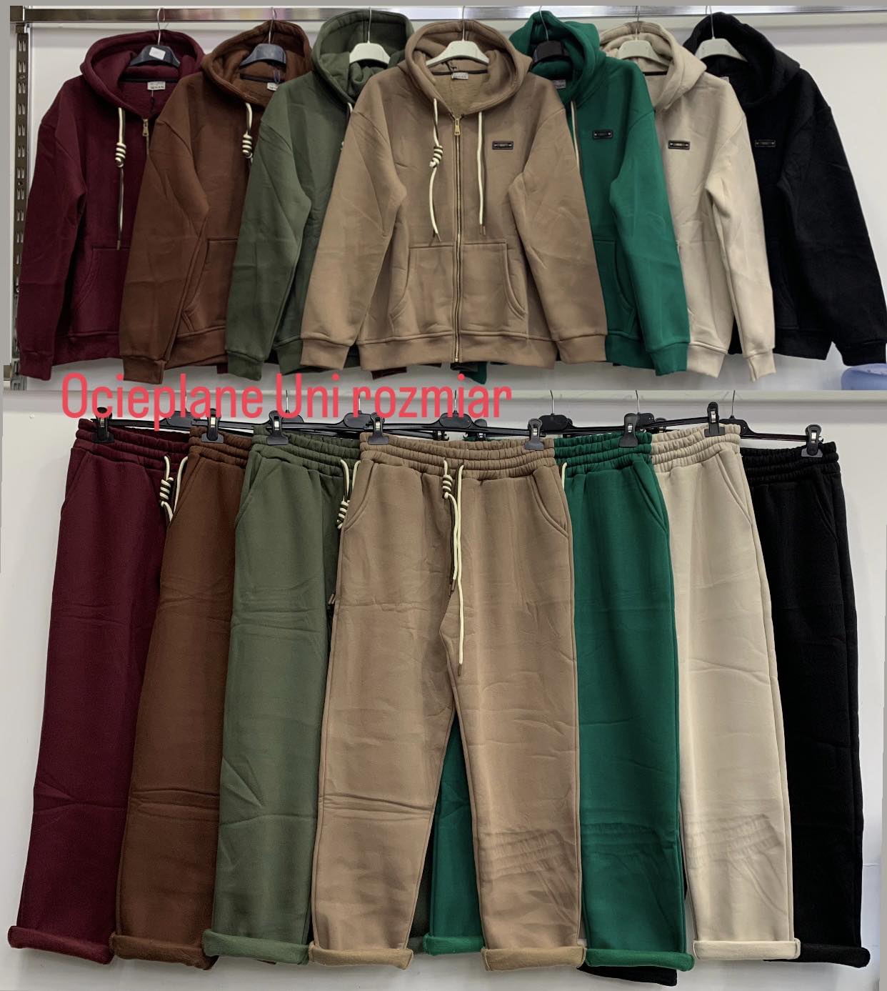 Komplety  Damskie  WŁOSKA  , Size uni, paczka 6szt ,mix kolor