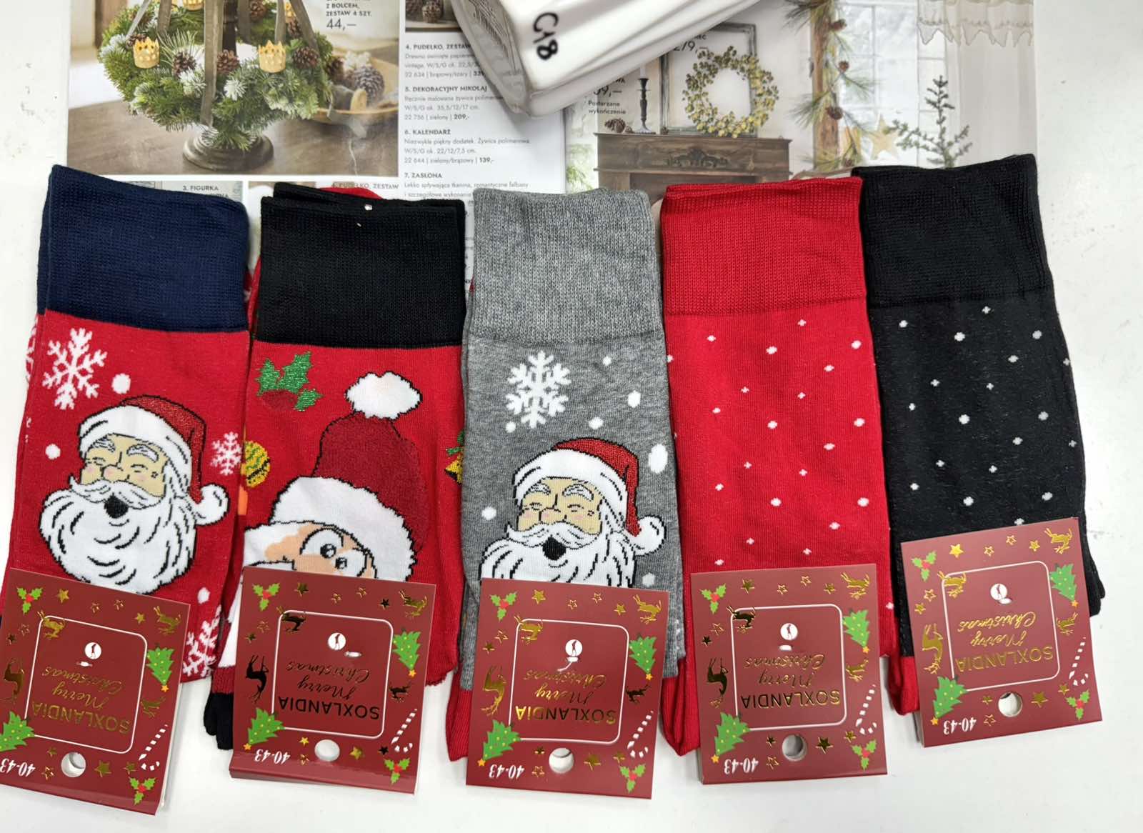 SKARPETY / STOPKI MĘSKA .SIZE: 39-46, (40PAR/PACZKA) KOLOR JAK NA ZDZIĘCIU