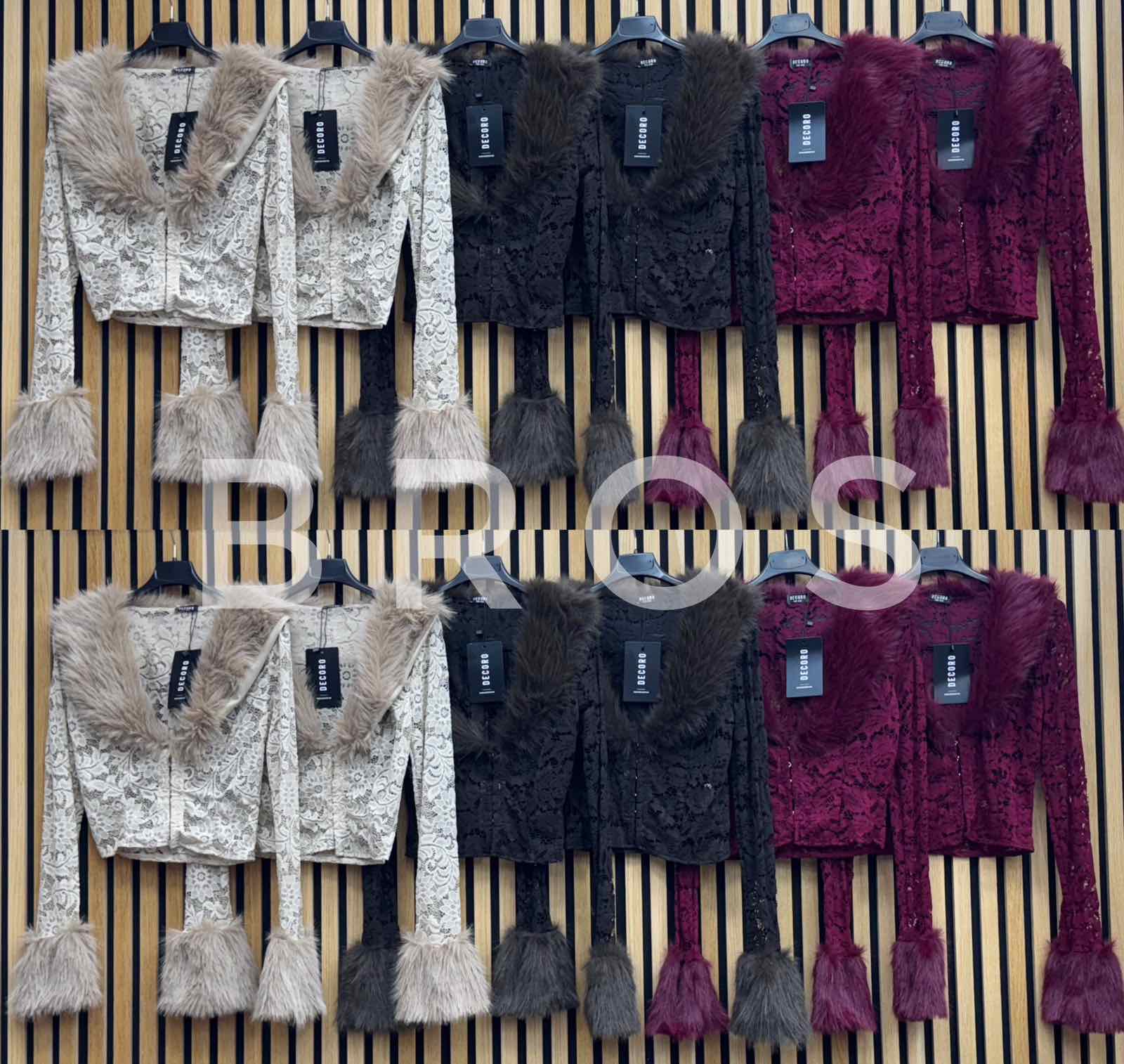 Bluzki Damskie wloskie, Size uni, paczka 6szt ,mix kolor