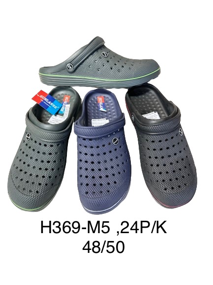 Klapki Kroksy Męskie (48-50, 24par)