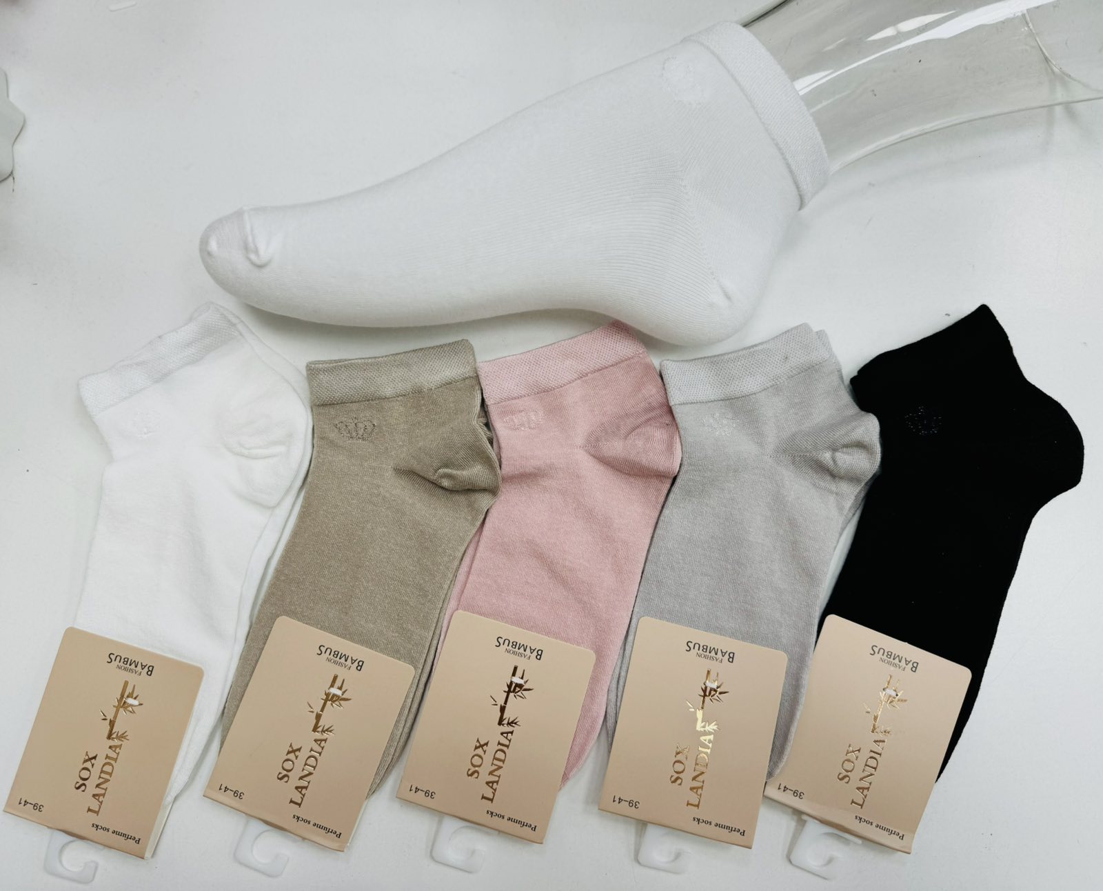 SKARPETY / STOPKI DAMSKIE.SIZE 39-41(40PAR/PACZKA) KOLOR JAK NA ZDZIĘCIU