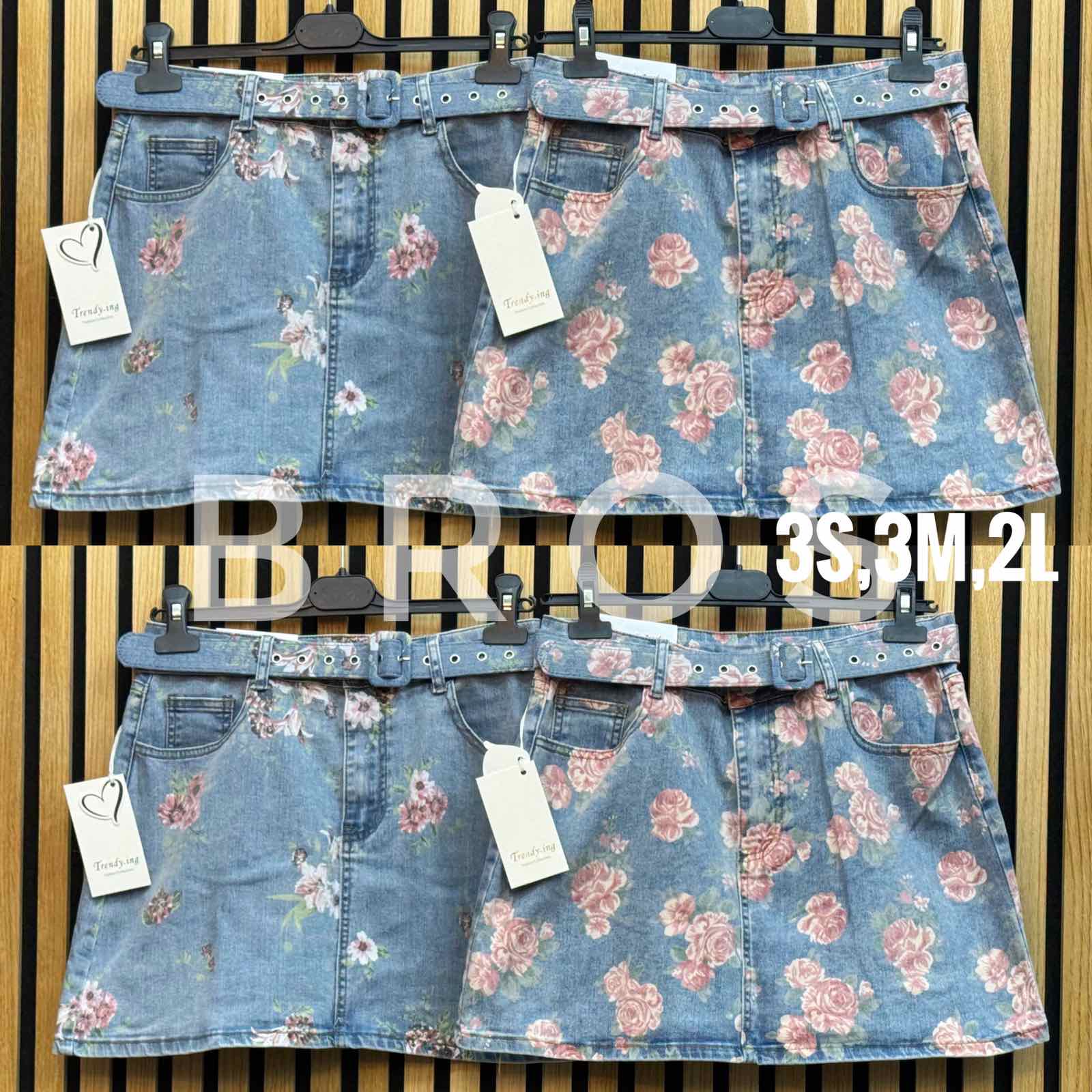 Spódnica  damskie, Size s-l, paczka 8szt ,1kolor