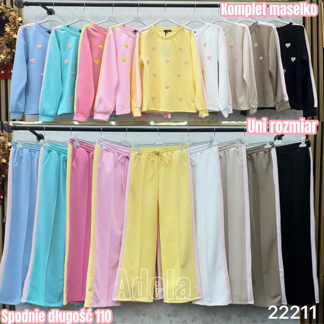 Komplety damskie, Size uni, paczka 6szt ,mix kolor