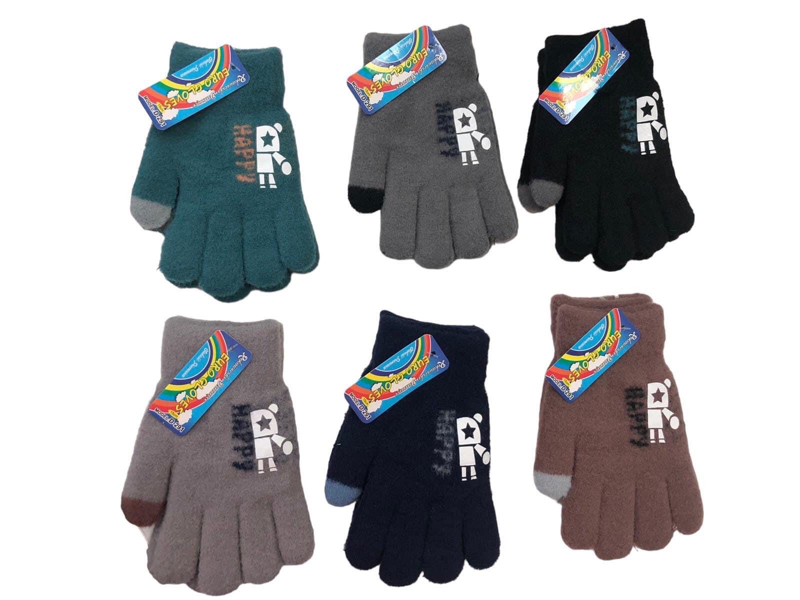 Rękawiczki Damski, paczka 12szt,mix kolor