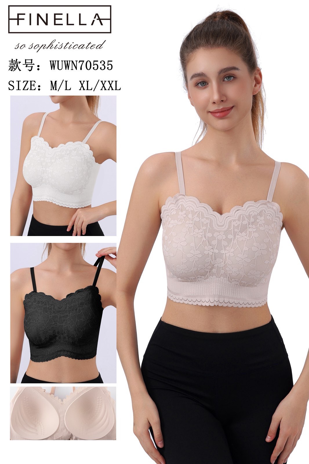 Topy damskie ,size m/l-xl/2xl,paczka 24szt,mix kolor