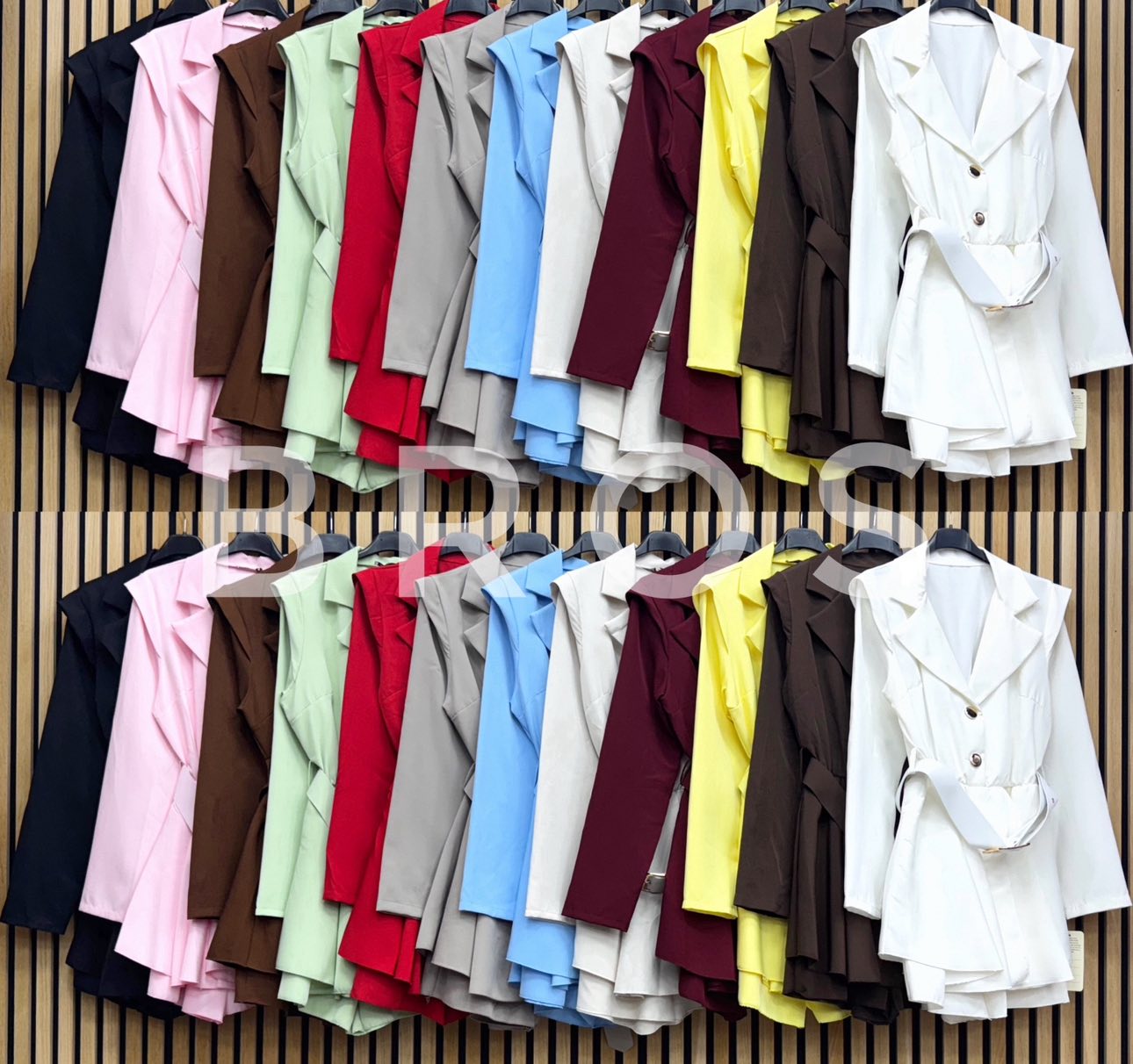 Kombinezony Damskie wloskie, Size uni, paczka 6szt ,mix kolor