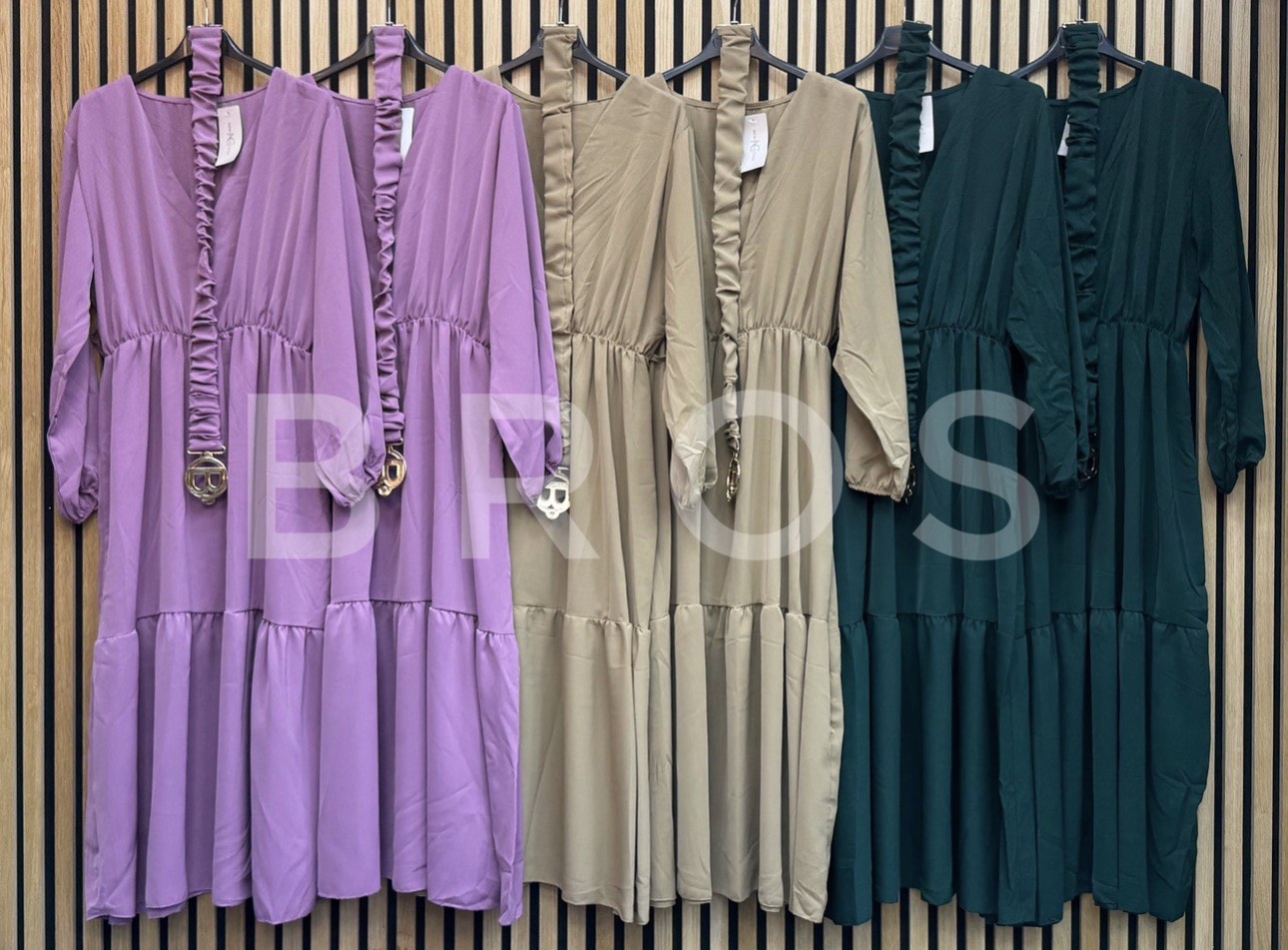 Sukienki Damskie wloskie, Size uni, paczka 6szt ,mix kolor