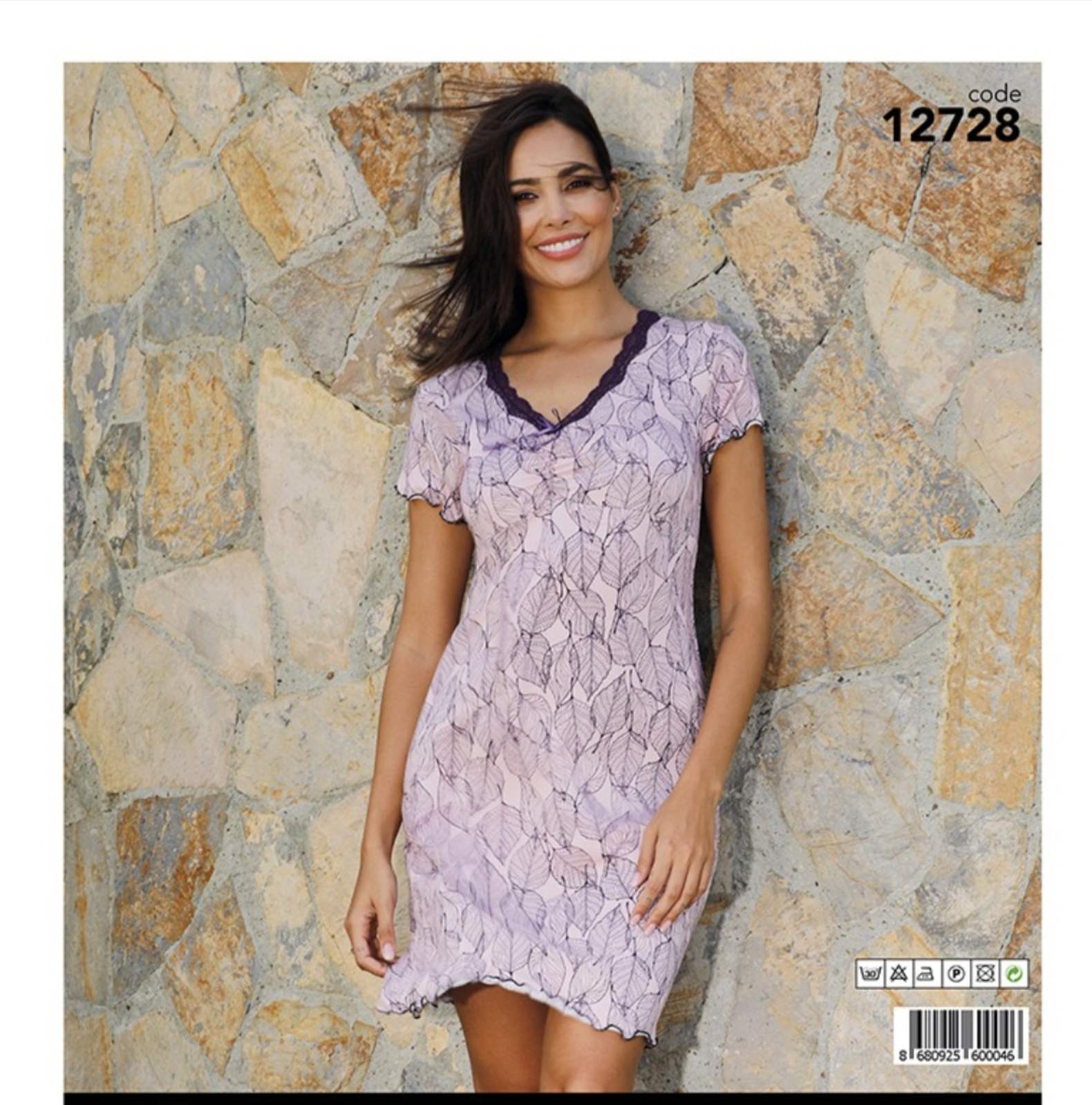 Koszule nocne damskie Tureckie, Size m-3xl, paczka 5szt ,1kolor