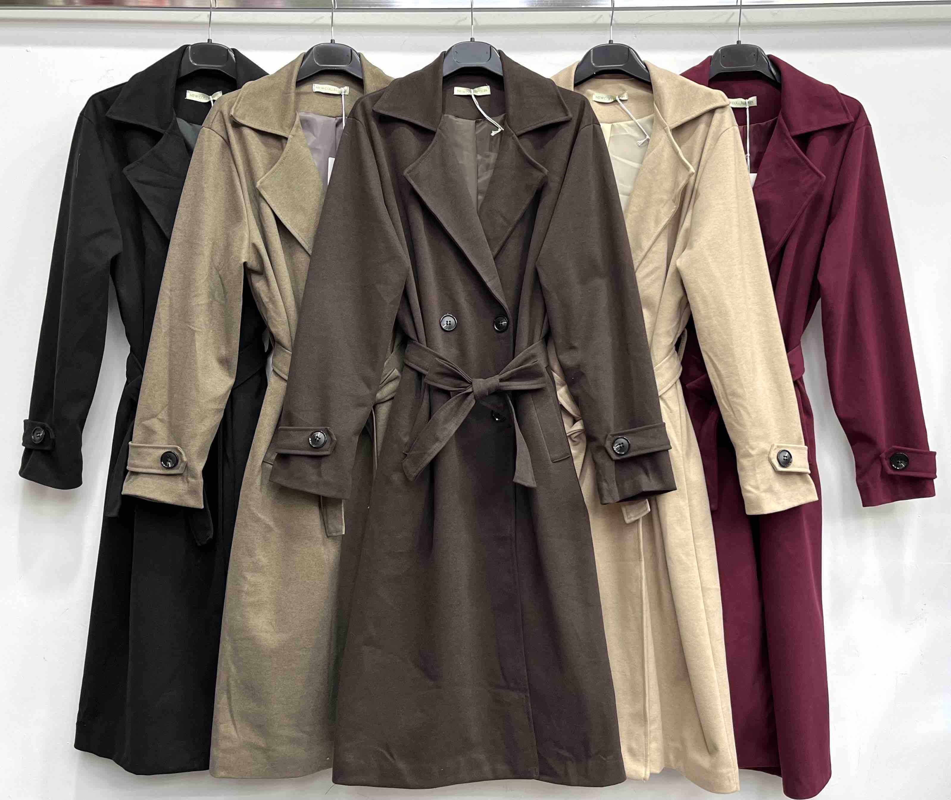 Płaszcz Damskie WŁOSKA , Size uni, paczka 6szt ,mix kolor