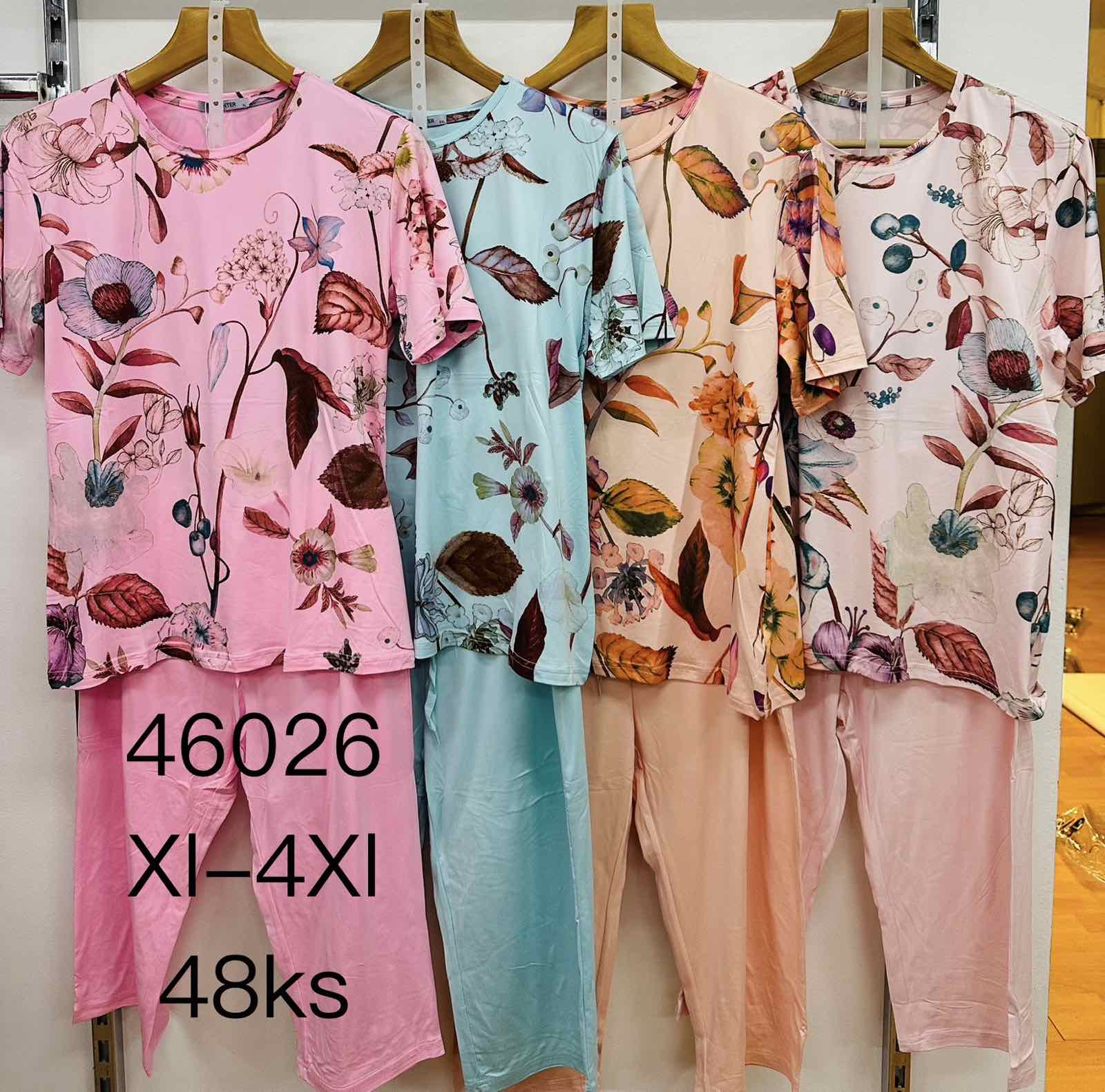 Piżamy  damskie , Size xl-4xl, paczka 12szt ,nix kolor