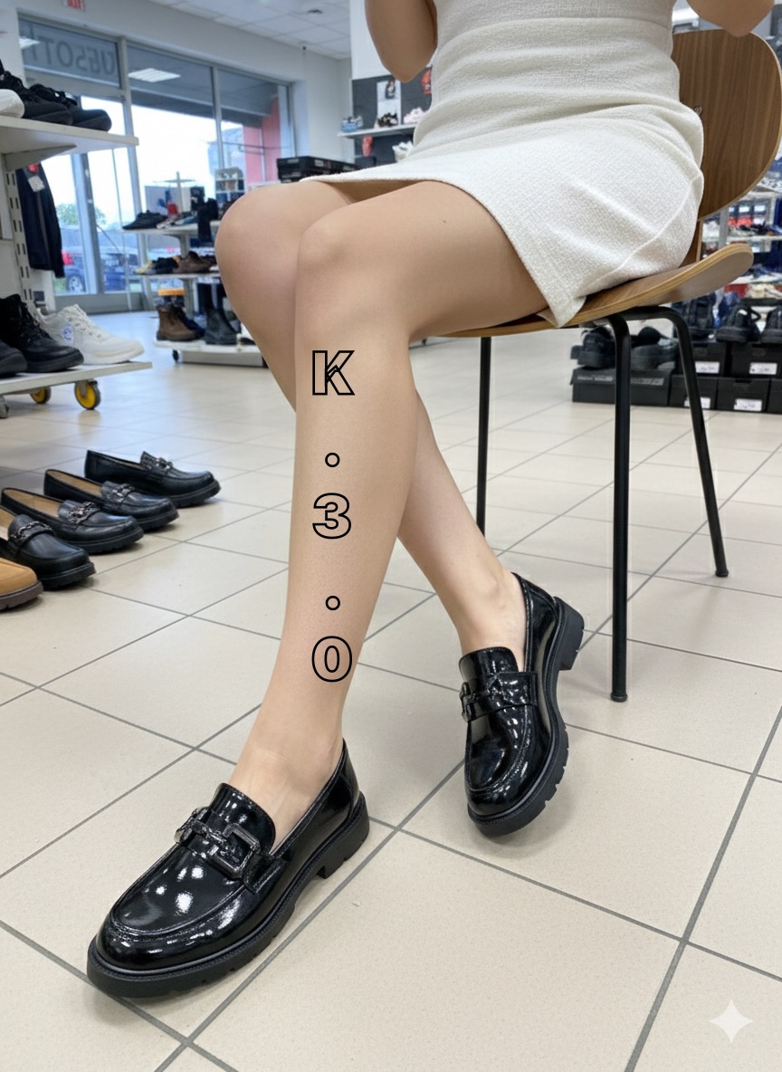 Buty Mokasyny Damskie (36-41, 12par)