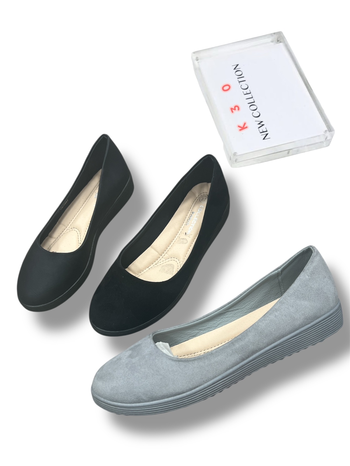 Baleriny Damskie (36-41, 12par)