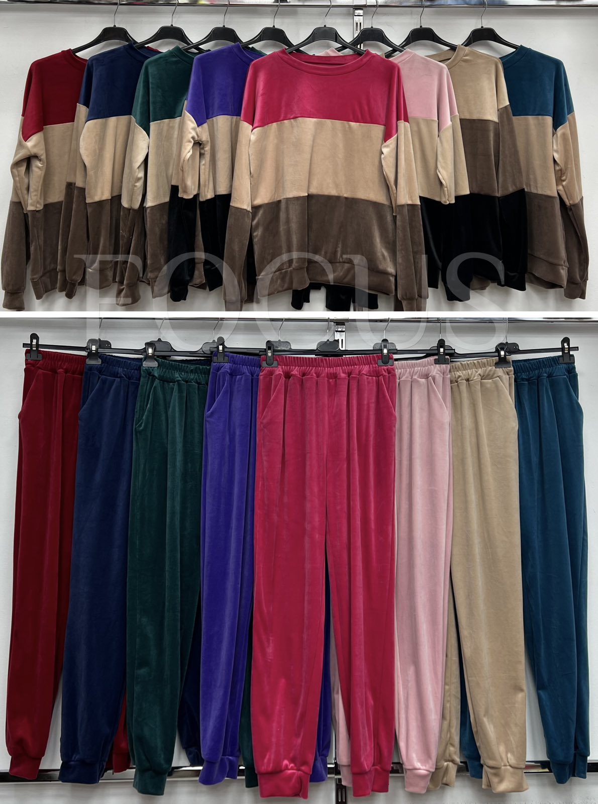 Komplety Damskie Włoskie , Size uni, paczka 6szt ,mix kolor