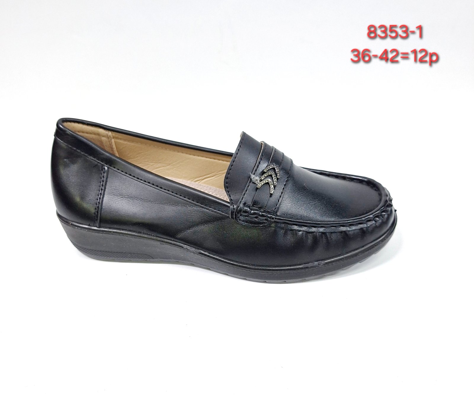 Buty Babcine Półbuty Damskie (36-42, 12par)