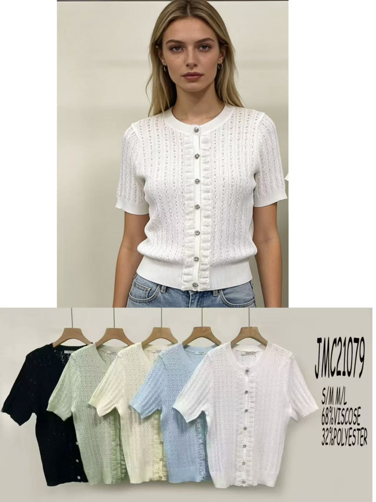 Bluzki damskie , Size s-l,paczka 12szt,mix kolor