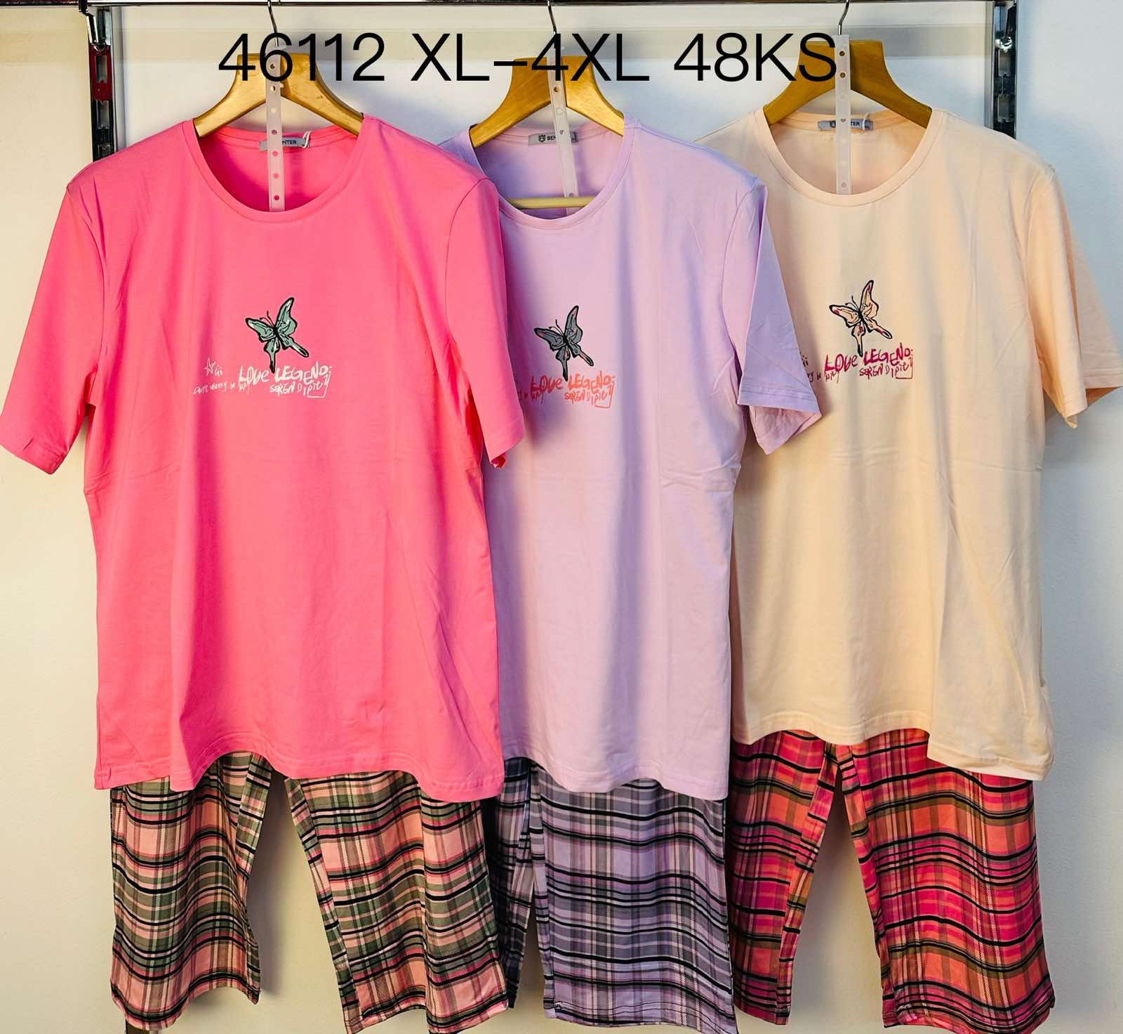 Piżamy  damskie , Size xl-4xl, paczka 16szt ,nix kolor