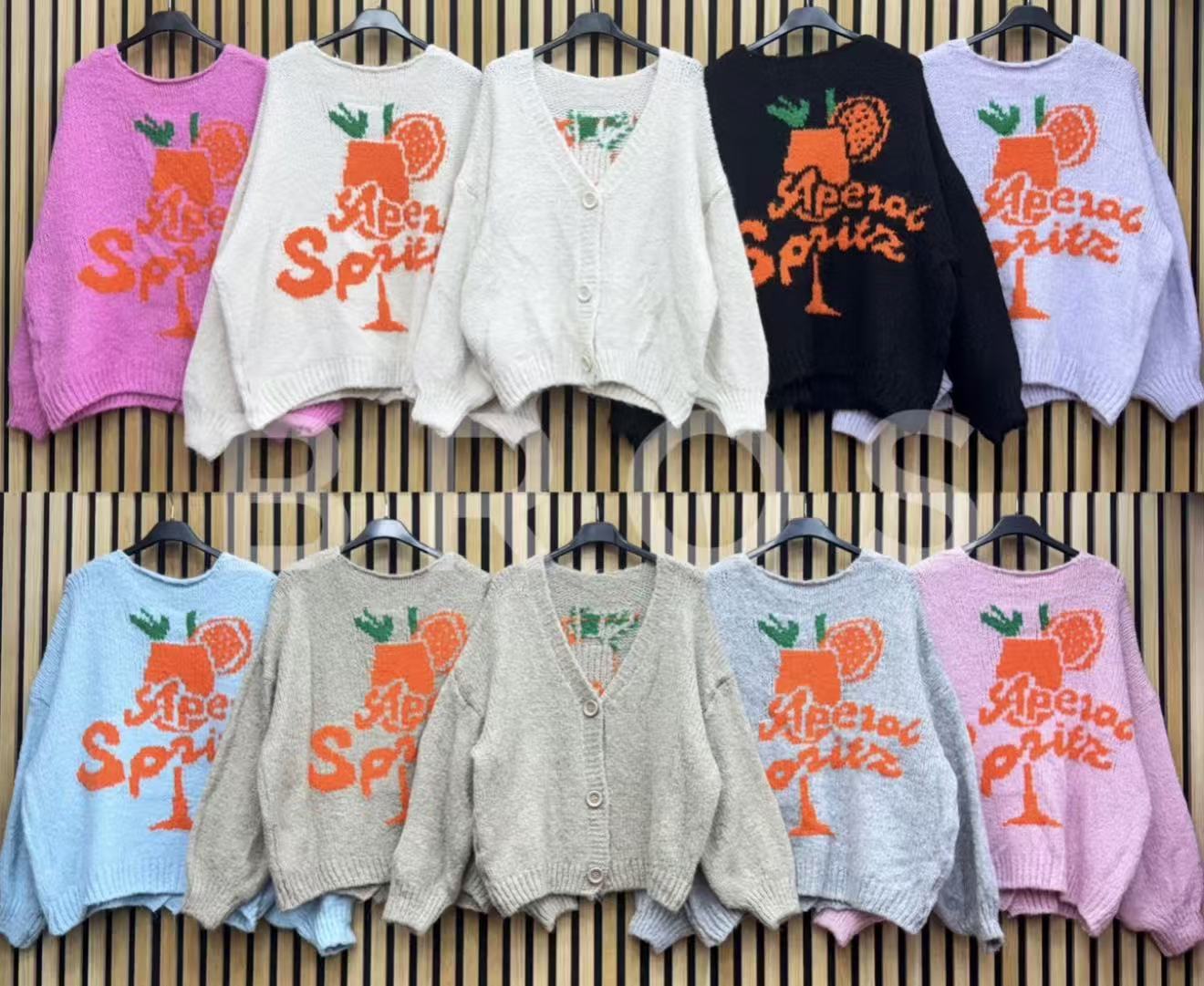 Swetry damskie, Size uni, paczka 6szt ,mix kolor