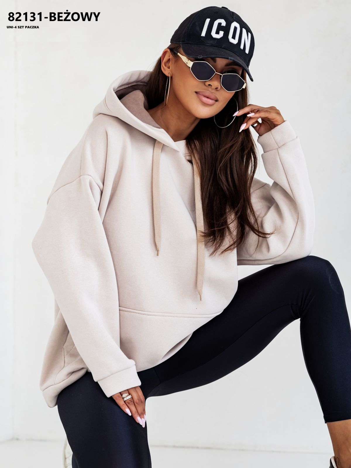 Bluzy Damskie polskie, Size uni, paczka 4szt,1kolor