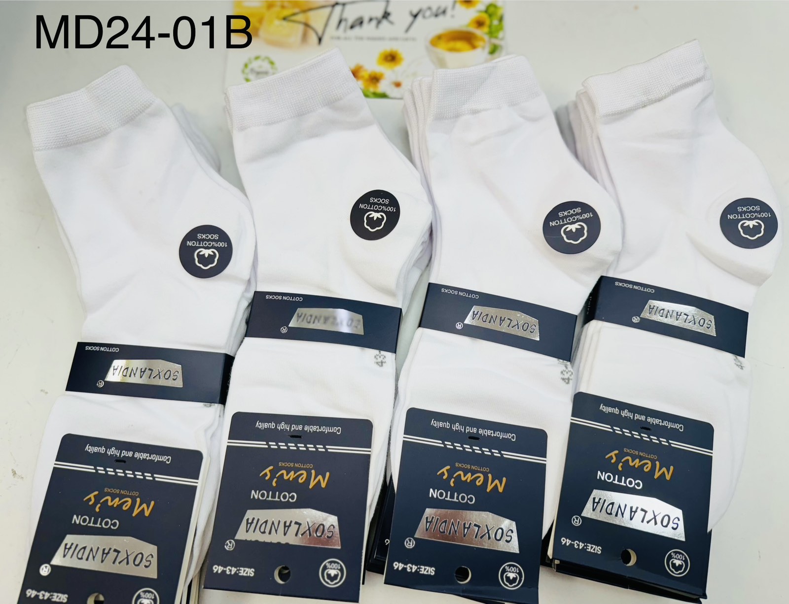 SKARPETY / STOPKI  MĘSKA.SIZE 43-46(40PAR/PACZKA) KOLOR JAK NA ZDZIĘCI