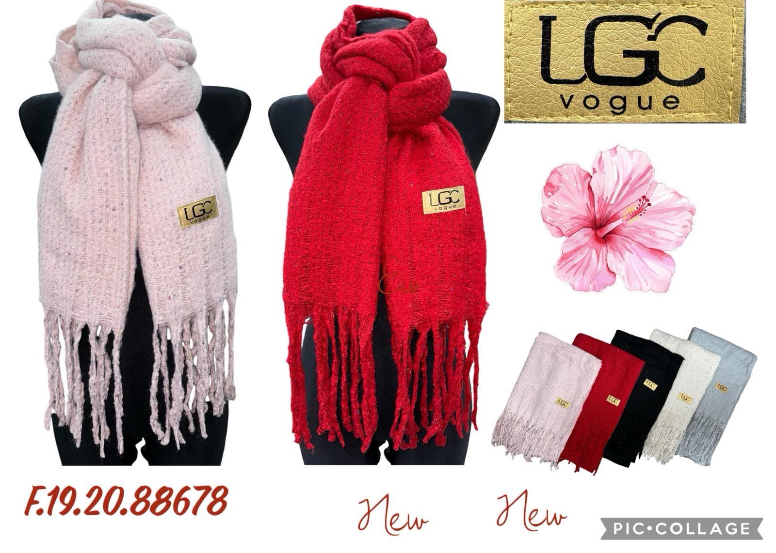 Szaliki damskie, paczka 12szt,mix kolor