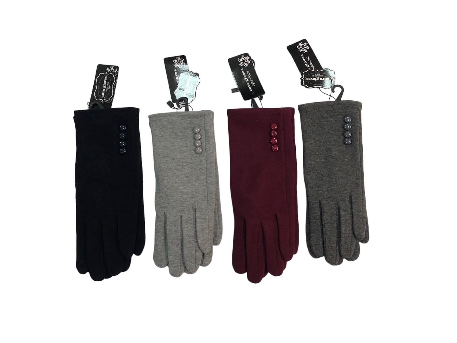 Rękawiczki Damski, paczka 12szt,mix kolor