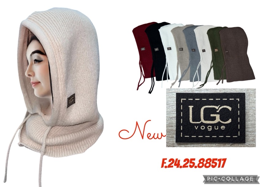 Czapki damskie, paczka 12szt,mix kolor