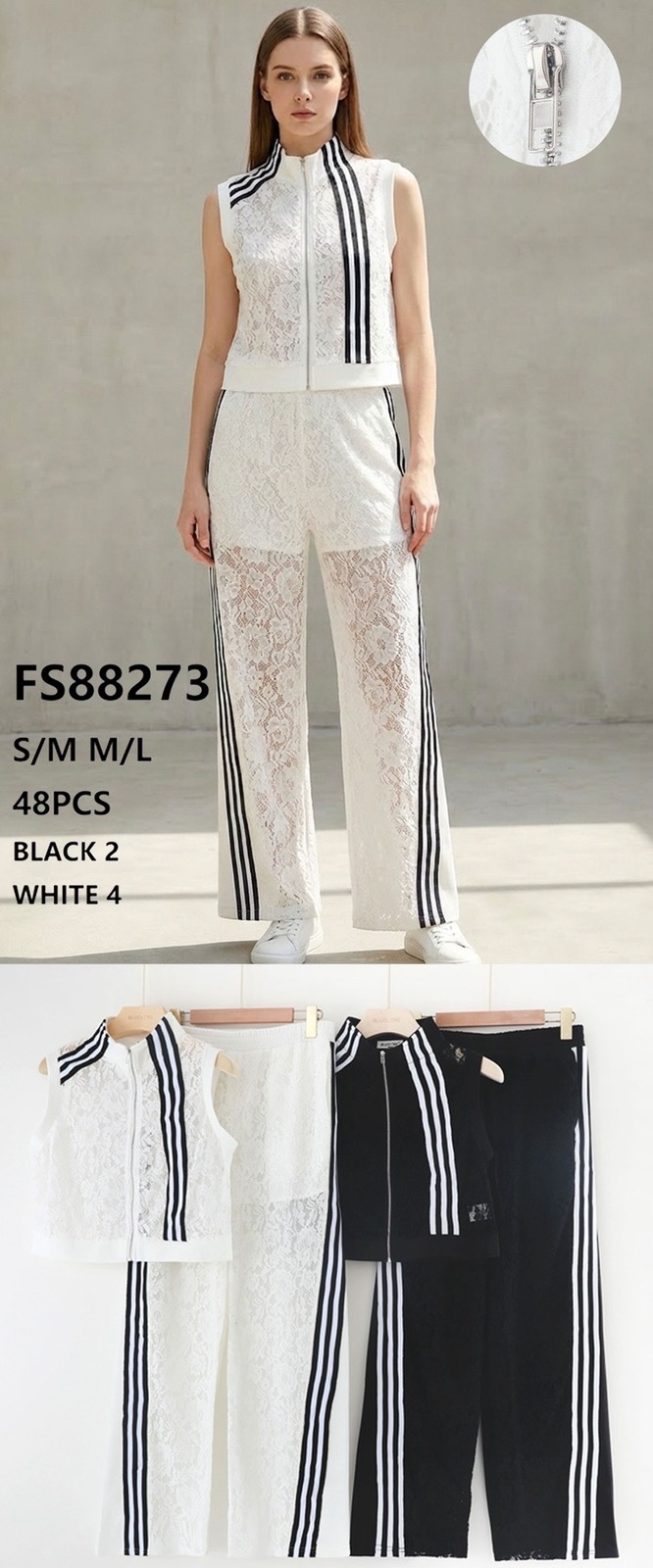 Komplety damskie Tureckie, Size s-l, paczka 8szt ,mix kolor