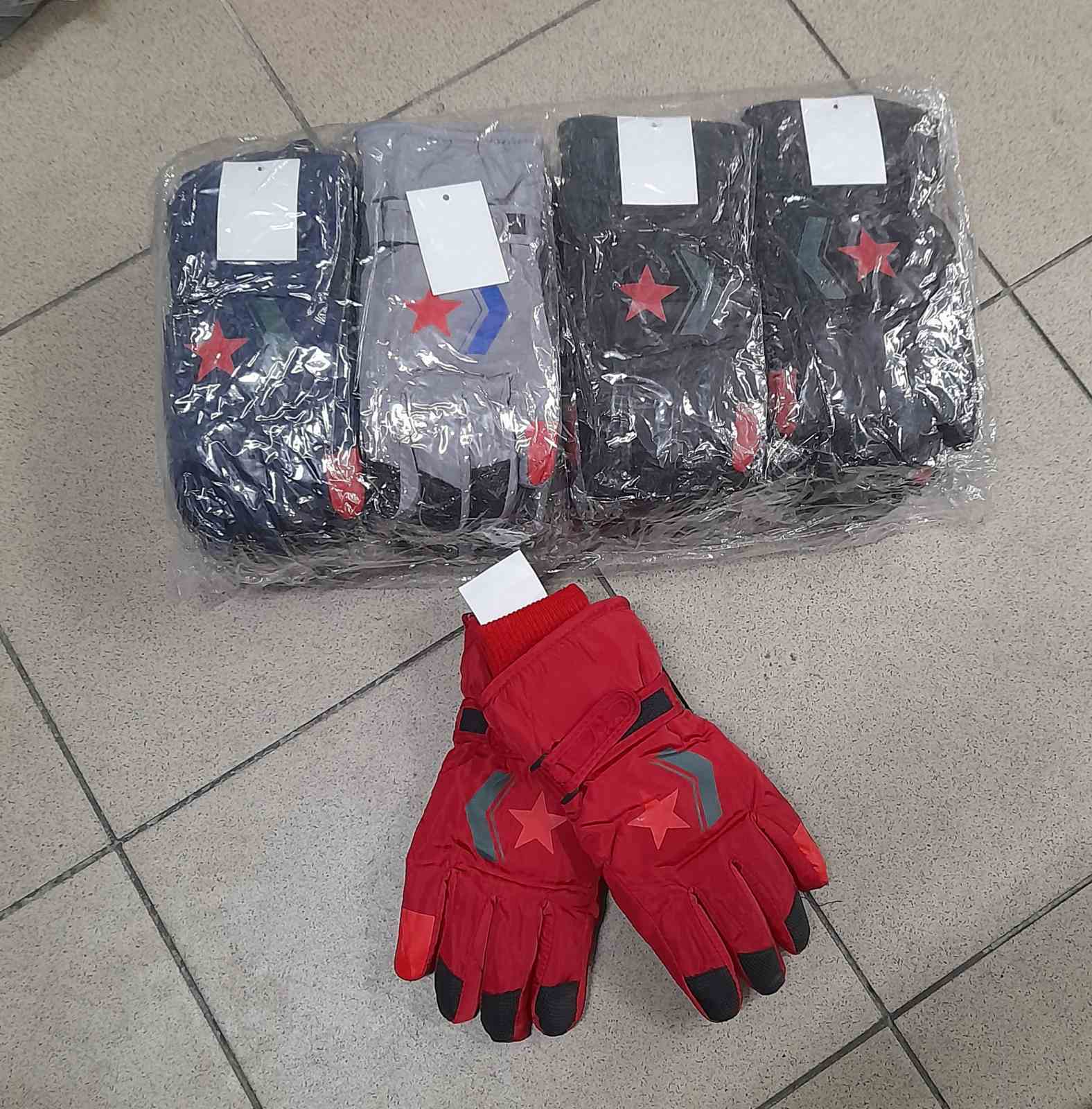 Rękawice dzięciecie, paczka 12szt,mix kolor