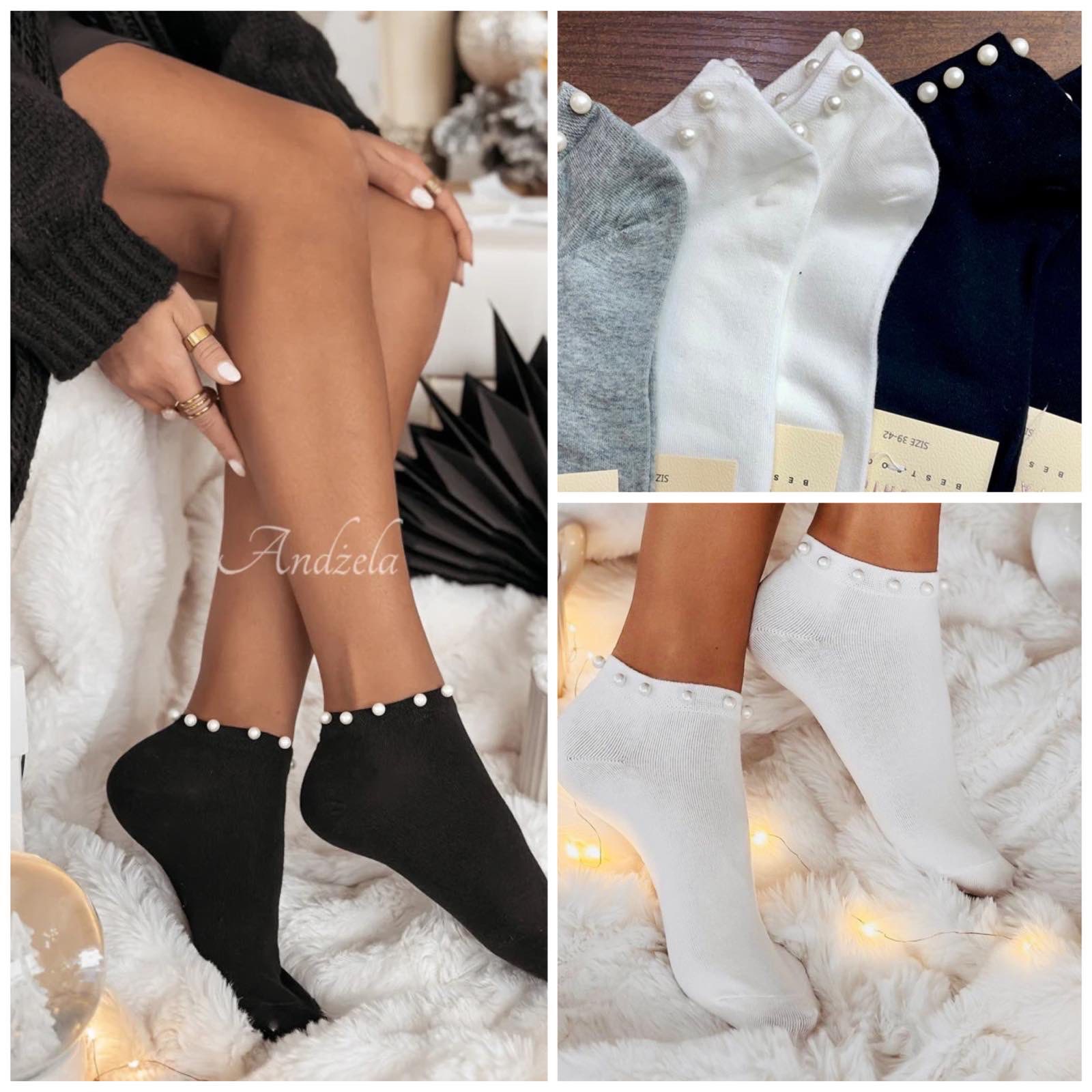 SKARPETY / STOPKI DAMSKIE.SIZE 35-38(30PAR/PACZKA) KOLOR JAK NA ZDZIĘCI