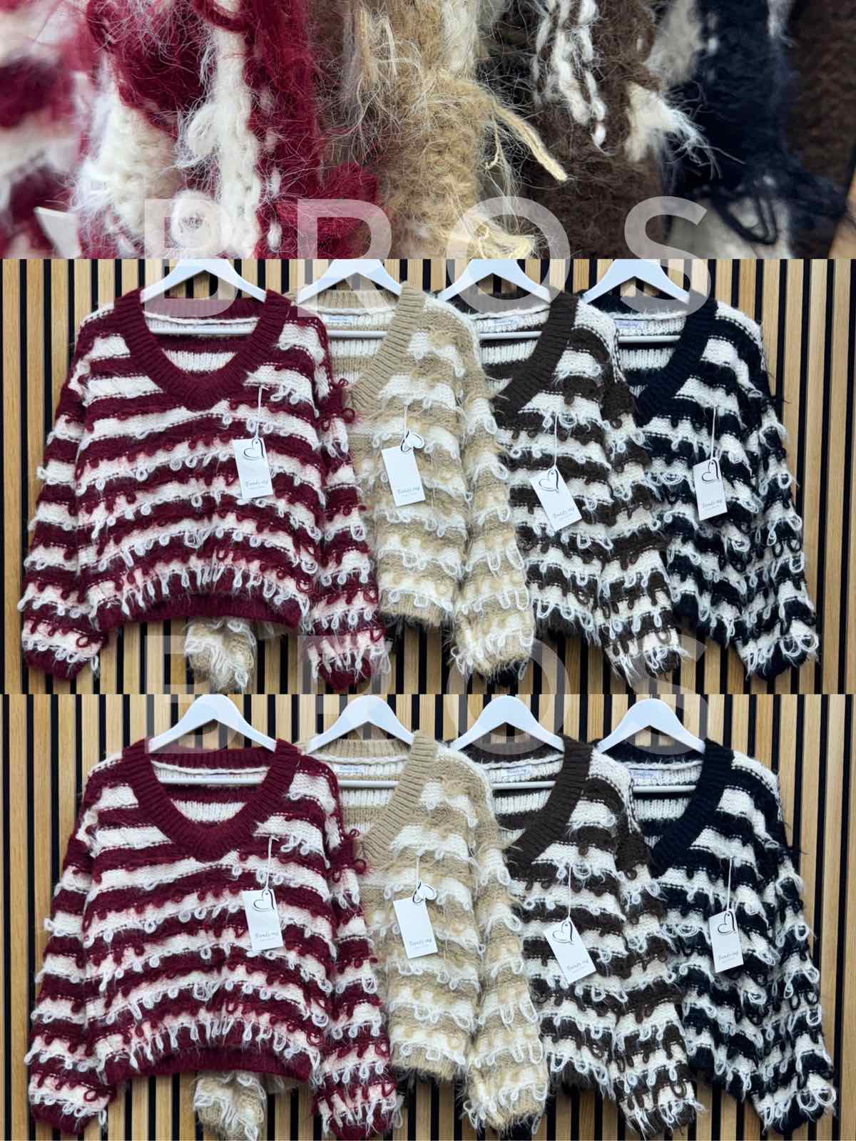 Swetry damskie, Size uni, paczka 6szt ,mix kolor