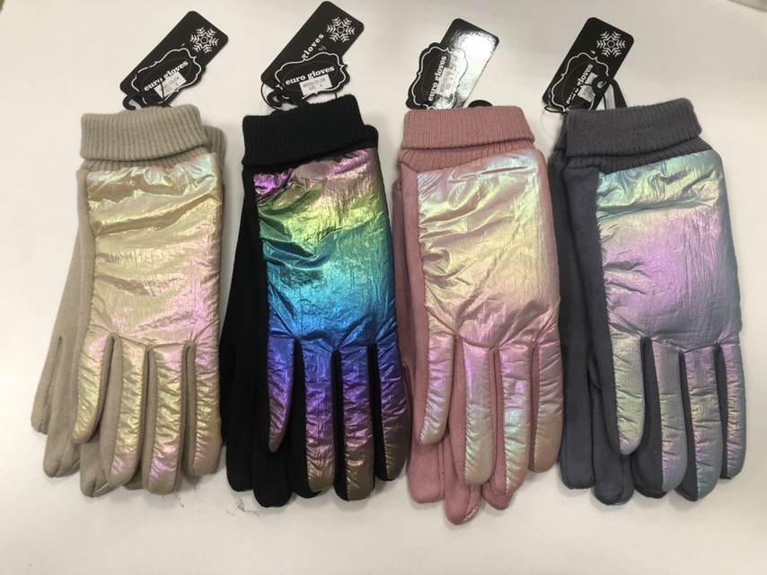 Rękawiczki Damski, paczka 12szt,mix kolor