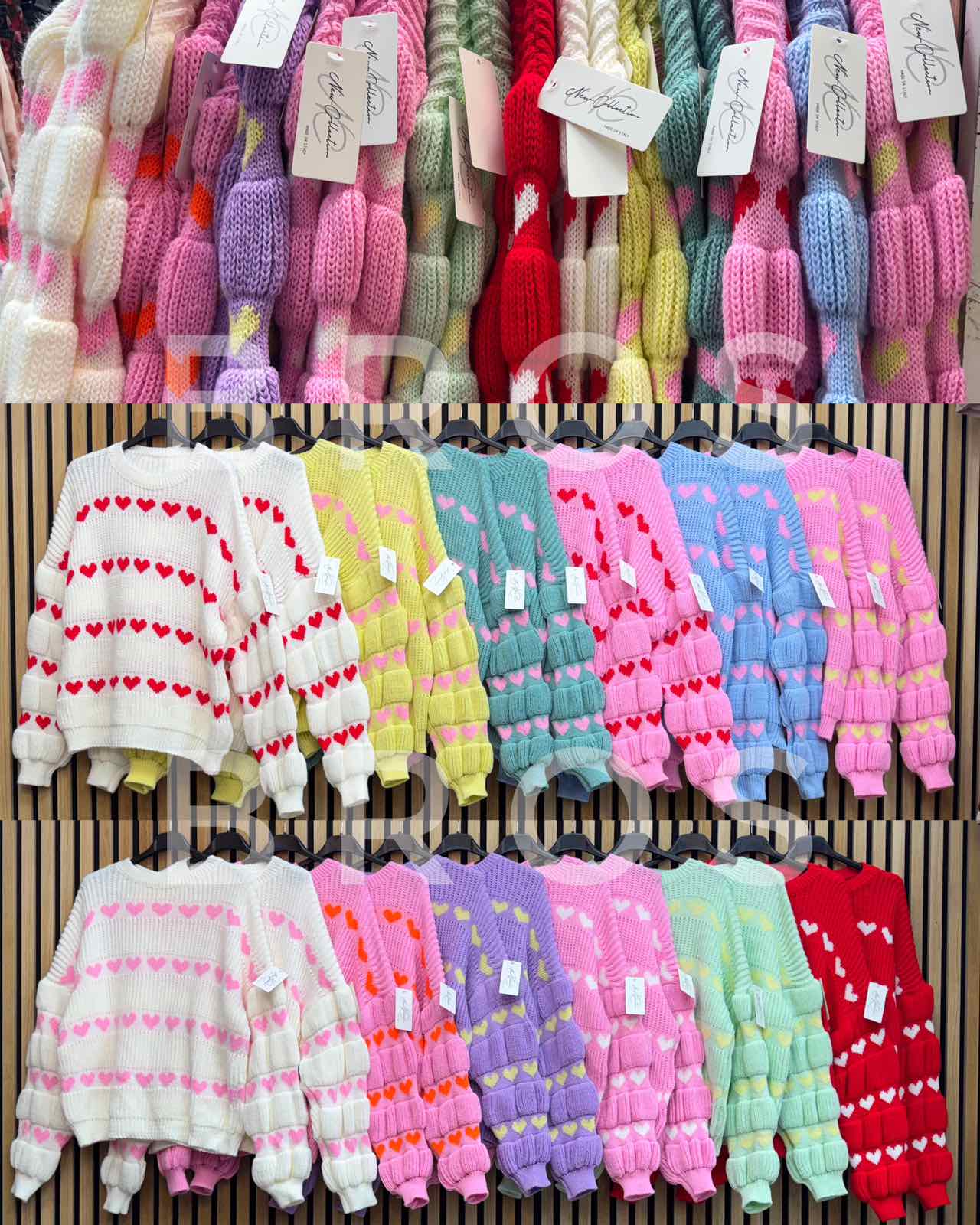 Swetry damskie, Size uni, paczka 6szt ,mix kolor