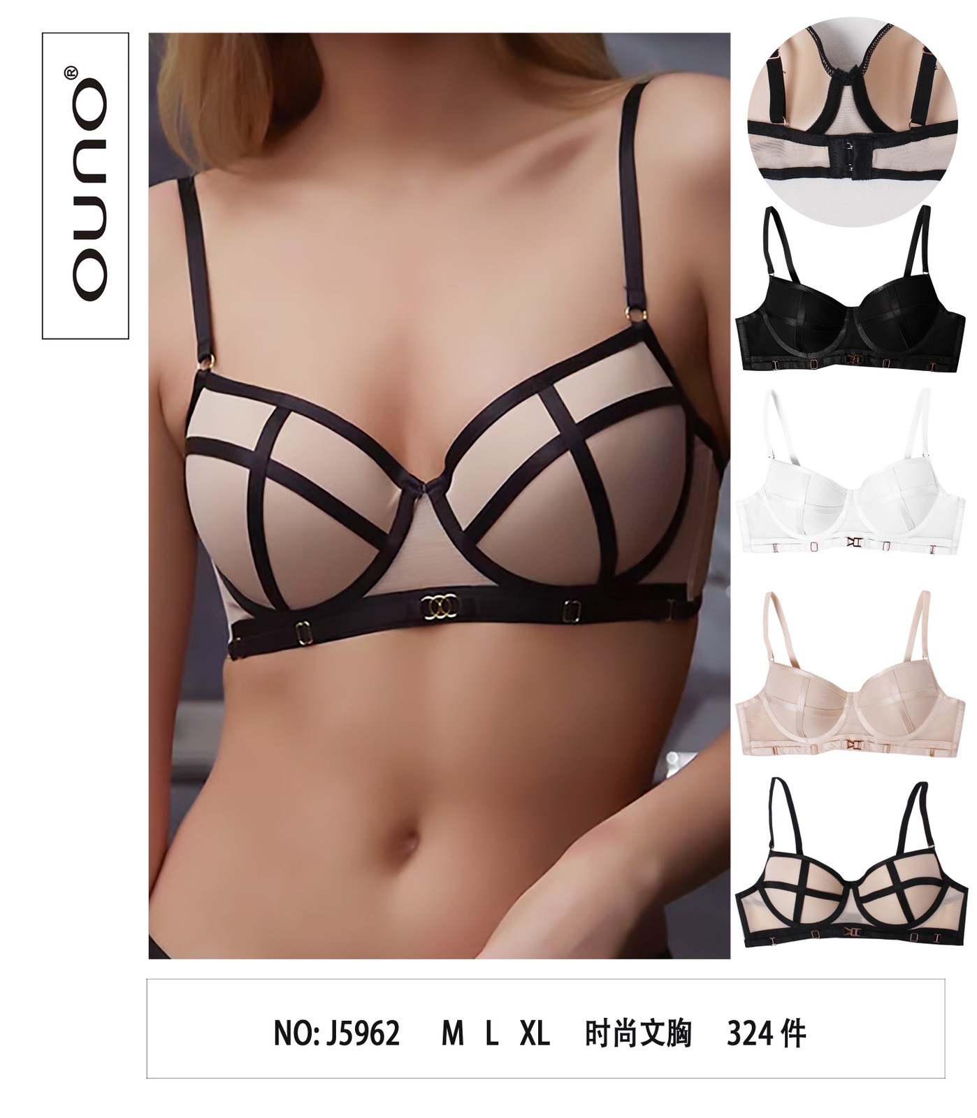 Biustonosz damskie,size m-xl, paczka 12szt ,mix kolor